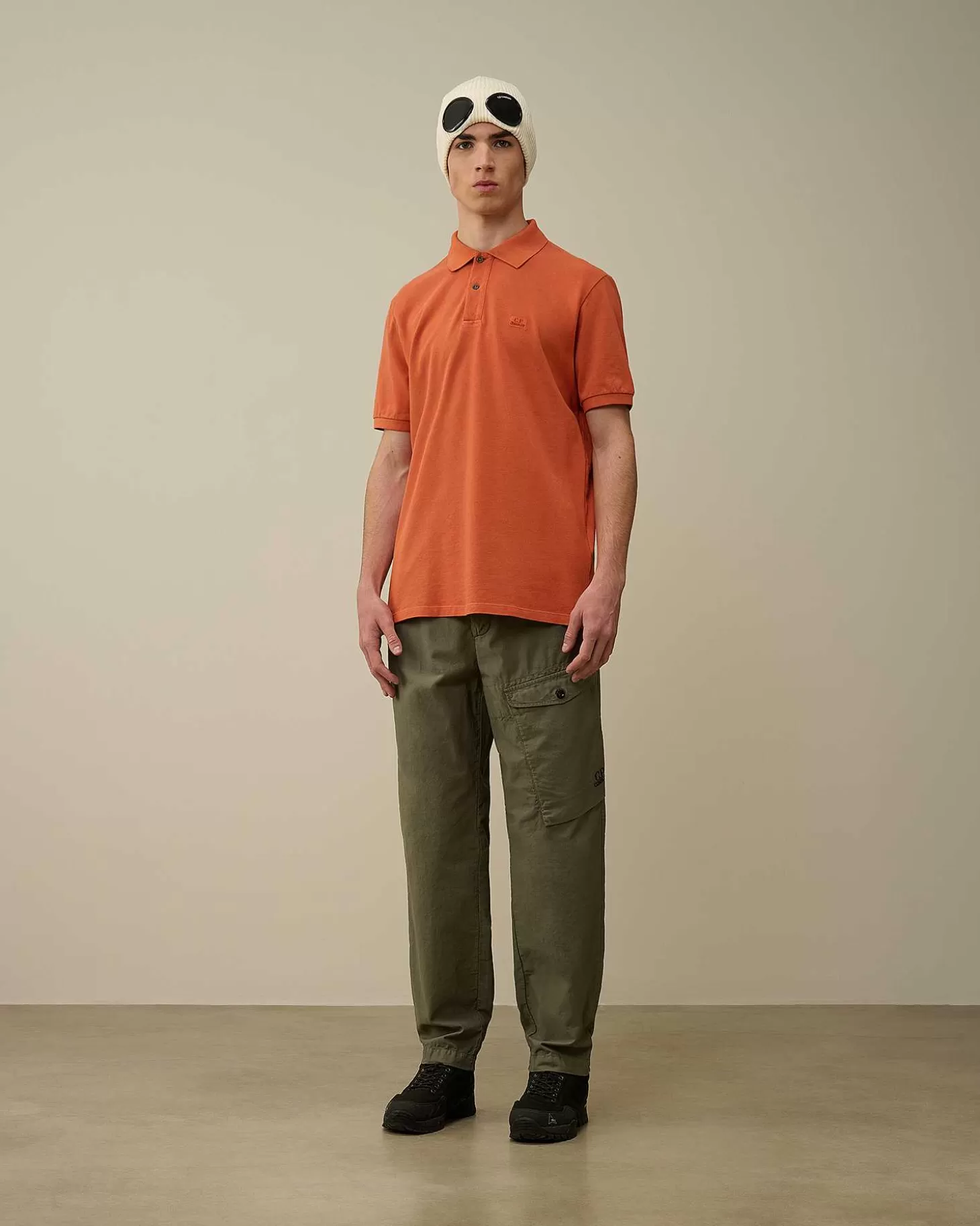 Homme C.P. Company T-Shirts Et Polos^24/1 Piquet Resist Dyed Polo Shirt