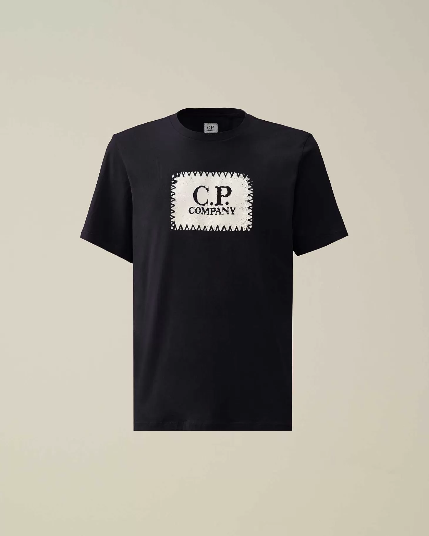 Homme C.P. Company T-Shirts Et Polos^30/1 Jersey Label Style Logo T-Shirt