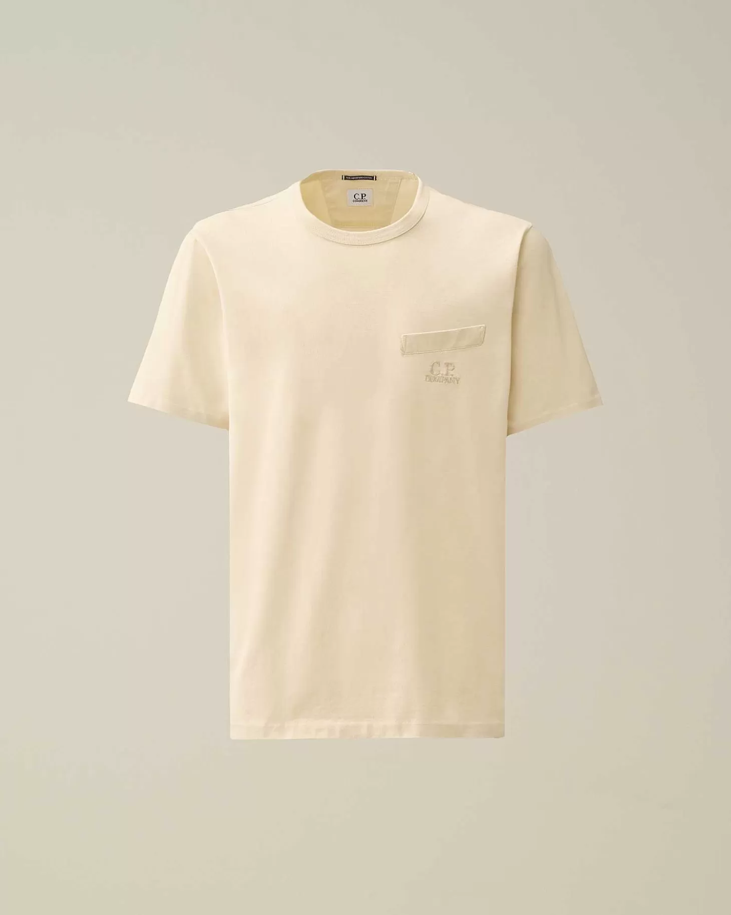 Homme C.P. Company T-Shirts Et Polos^30/2 Mercerized Jersey Twisted Pocket T-Shirt