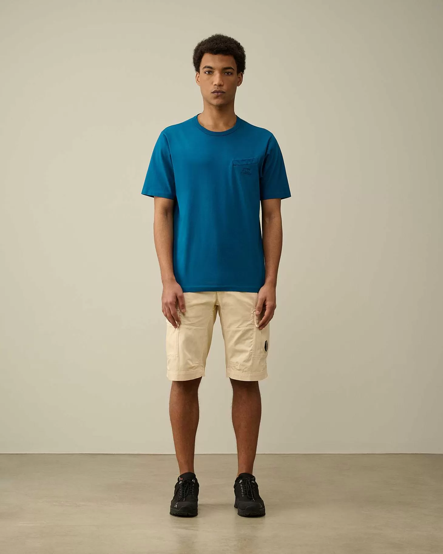 Homme C.P. Company T-Shirts Et Polos^30/2 Mercerized Jersey Twisted Pocket T-Shirt