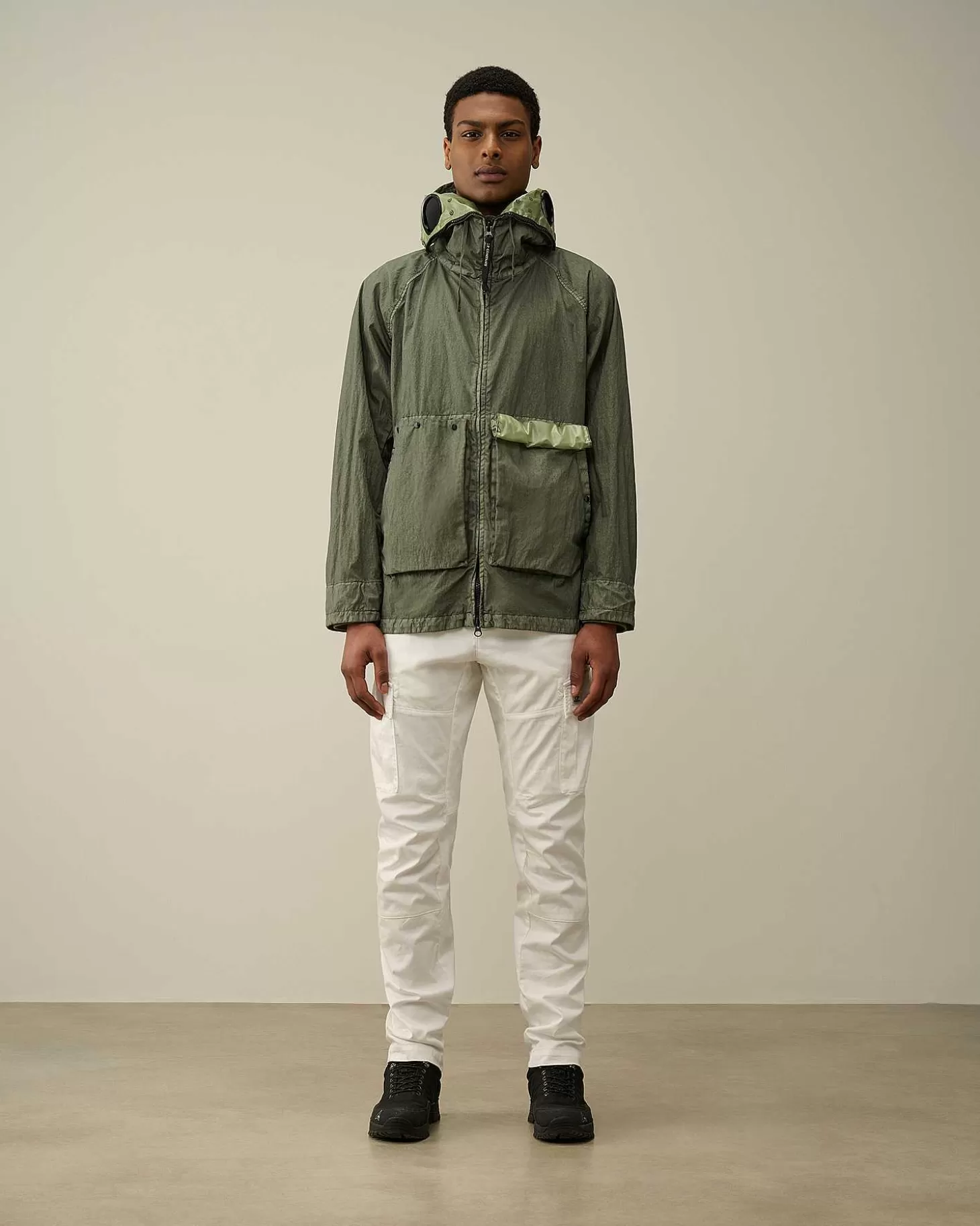 Homme C.P. Company Vestes Et Manteaux^50 Fili Gum Mixed Explorer Jacket