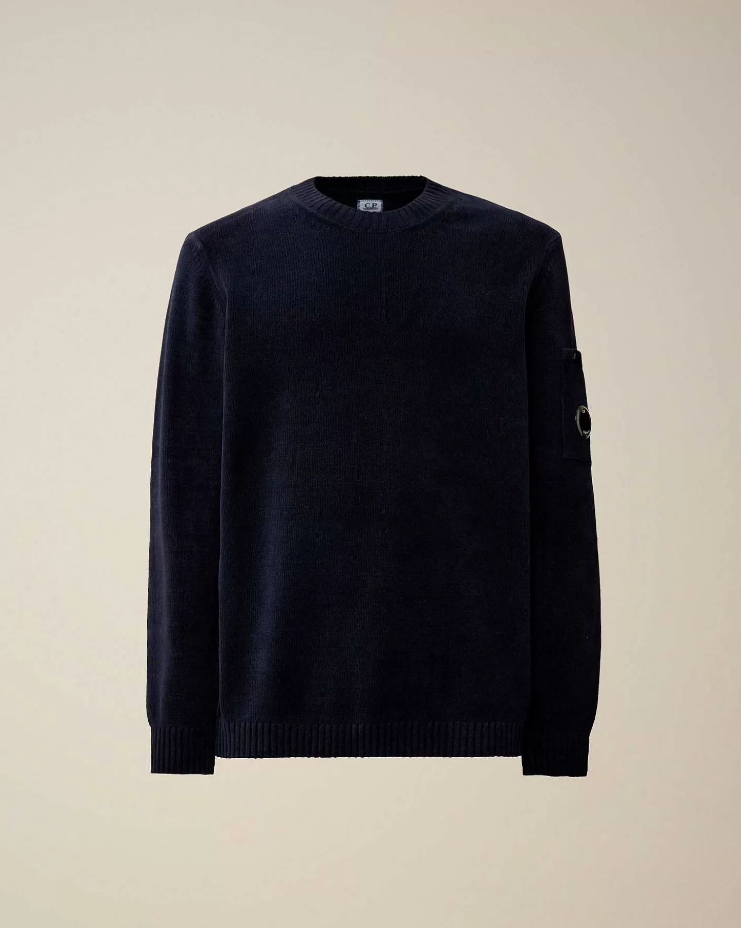 Homme C.P. Company Pulls^Chenille Cotton Knit