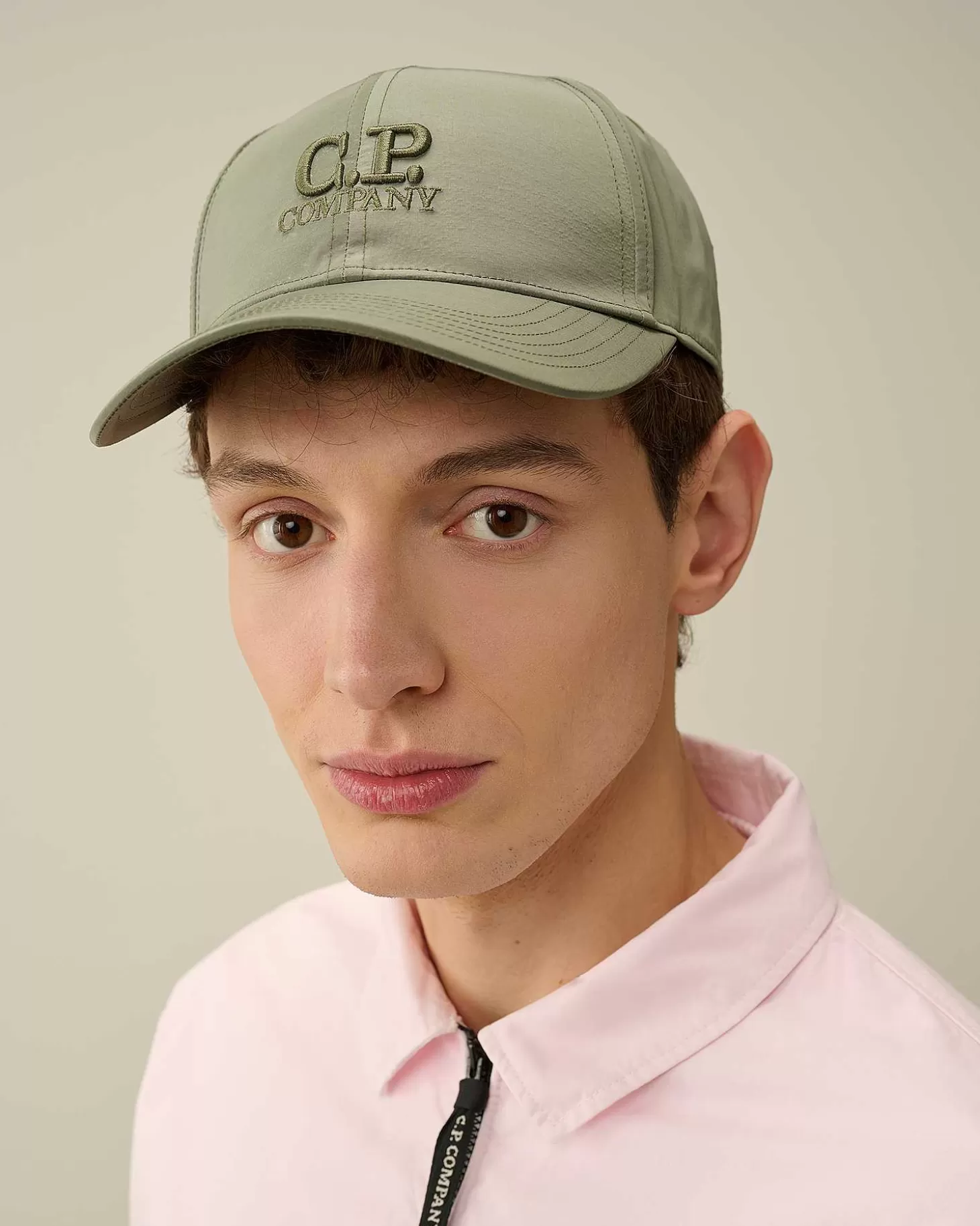 Homme C.P. Company Chapeaux^Chrome-R Logo Cap