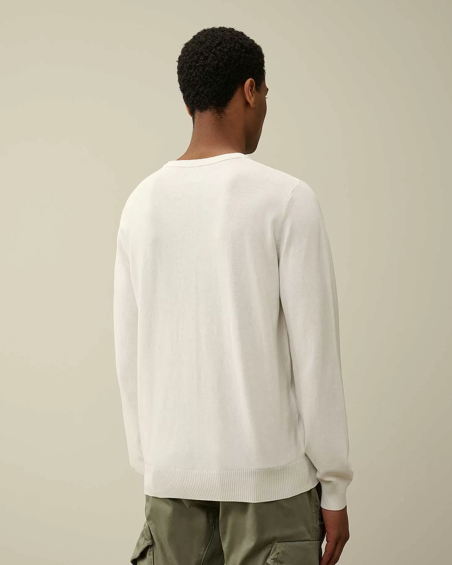 Homme C.P. Company Pulls^Cotton Crepe Jumper