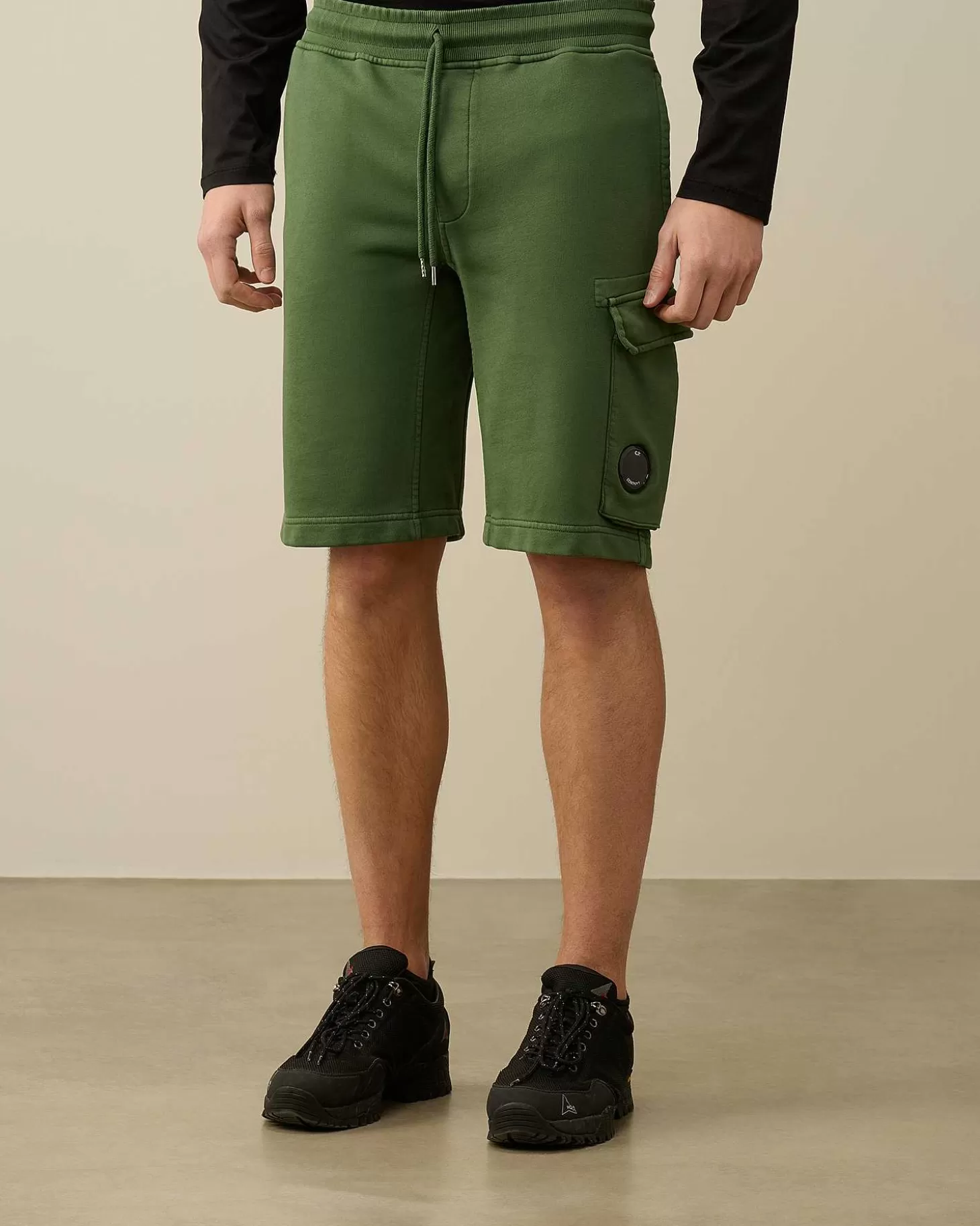 Homme C.P. Company Survêtements Et Shorts^Cotton Diagonal Fleece Cargo Shorts