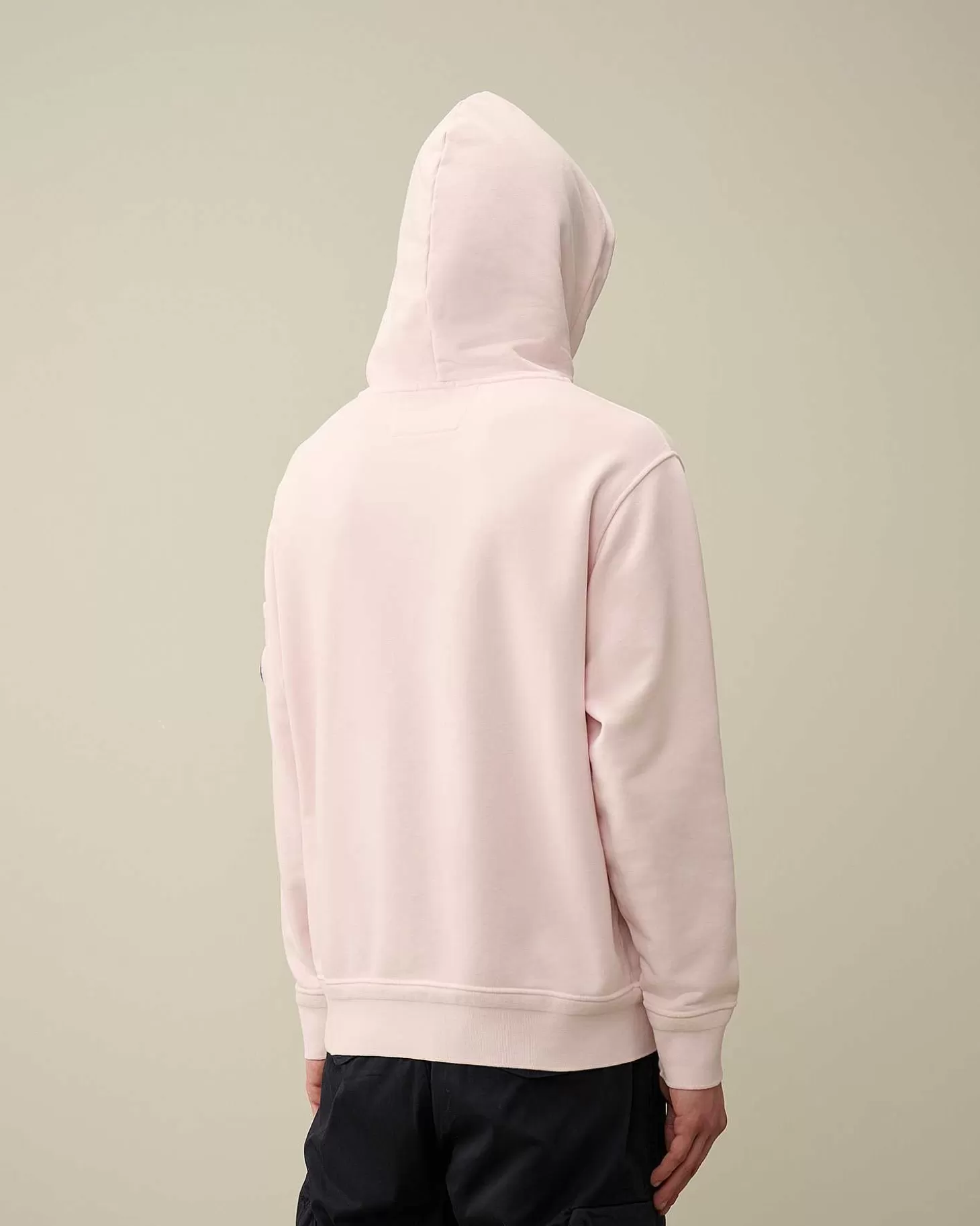 Homme C.P. Company Sweat-Shirts^Cotton Diagonal Fleece Lens Hoodie