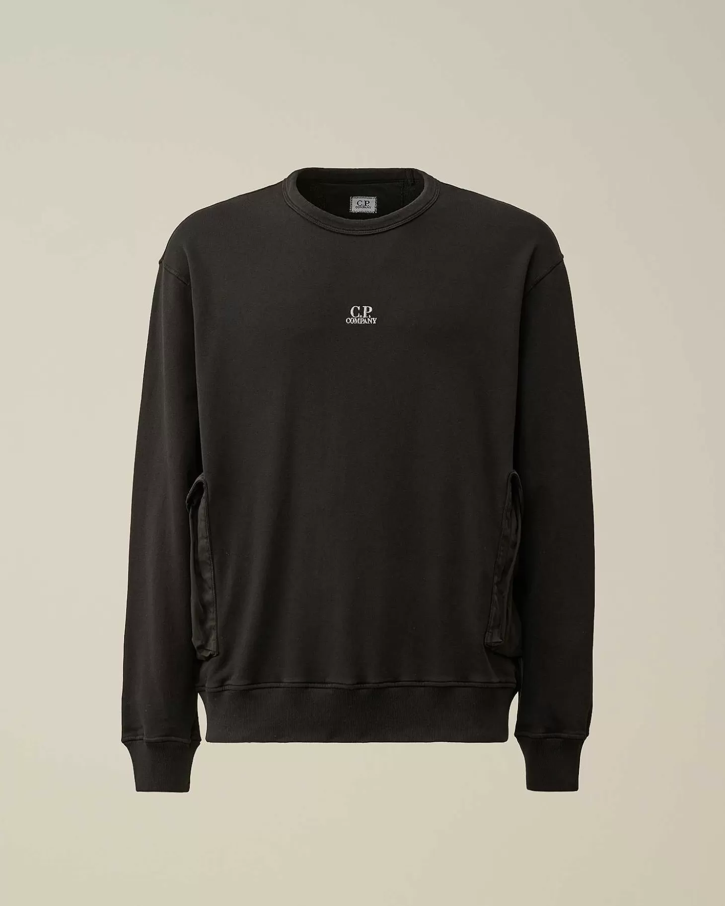 Homme C.P. Company Sweat-Shirts^Cotton Fleece Mixed Sweatshirt