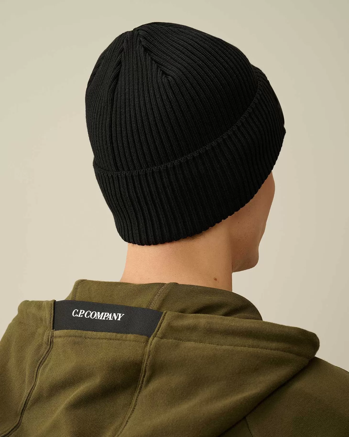 Homme C.P. Company Chapeaux^Cotton Goggle Beanie