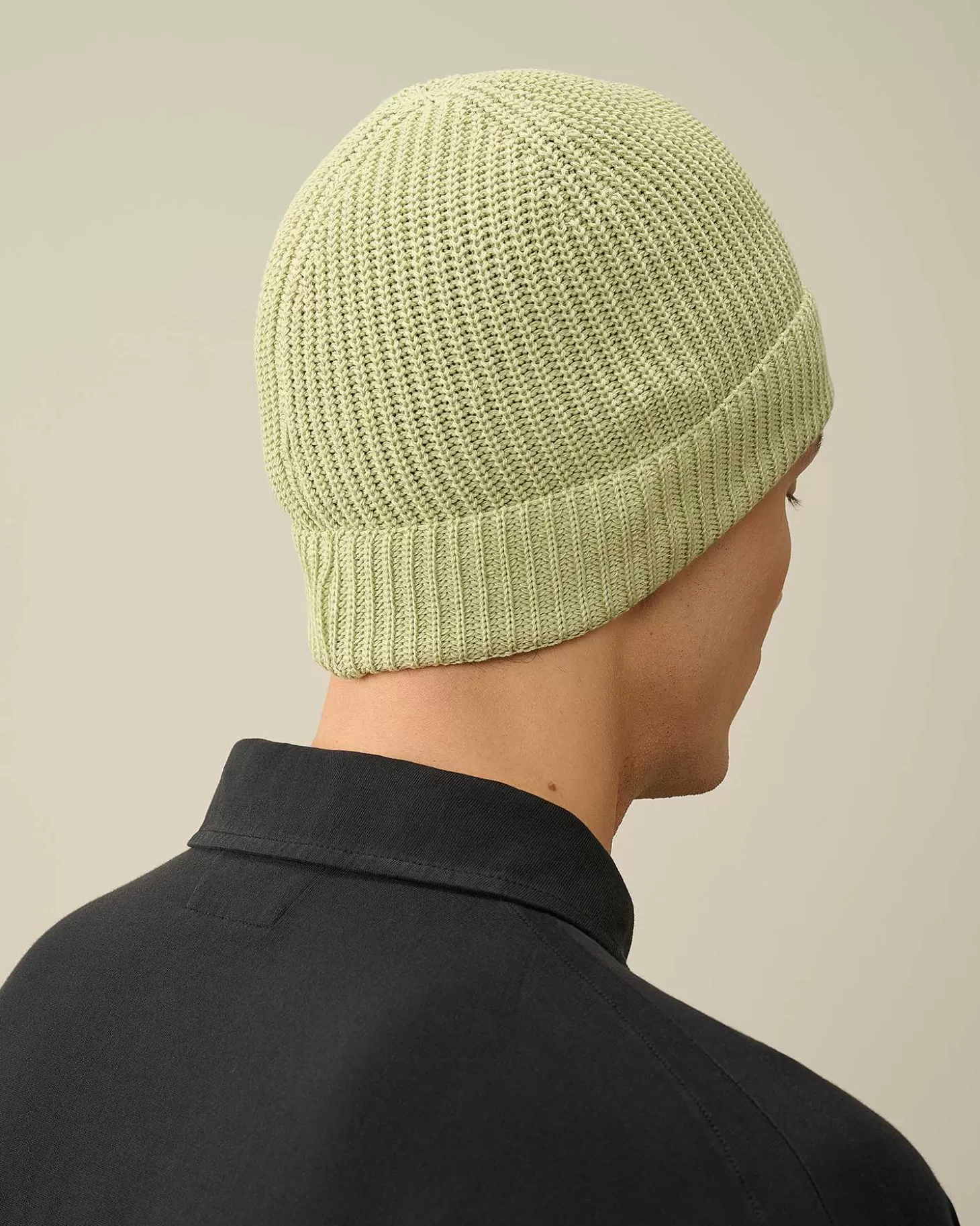 Homme C.P. Company Chapeaux^Cotton Logo Beanie