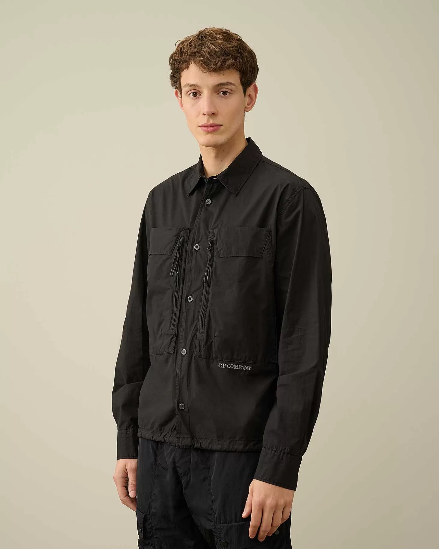 Homme C.P. Company Surchemises^Cotton Popeline Overshirt