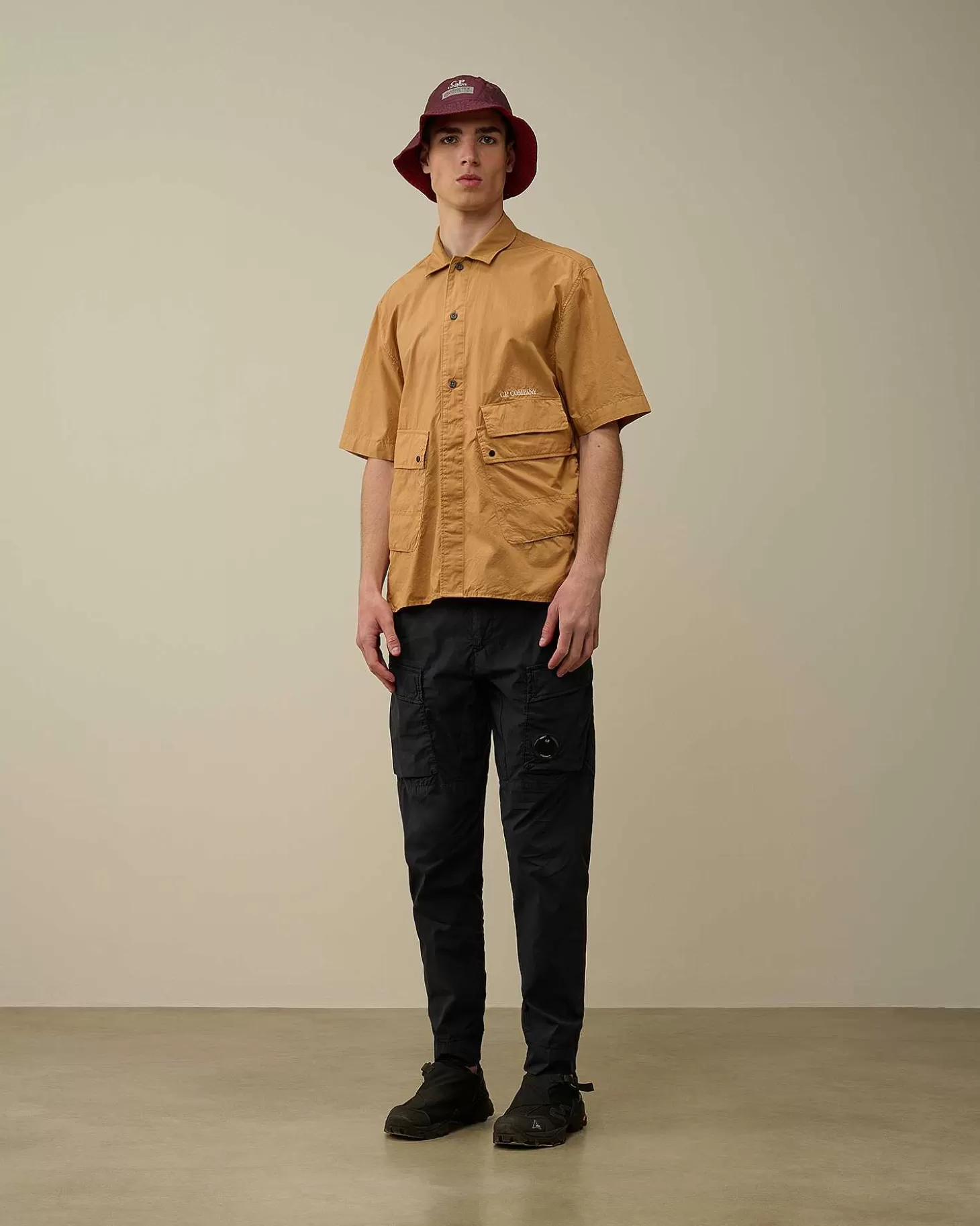 Homme C.P. Company Chemises^Cotton Popeline Pocket Shirt