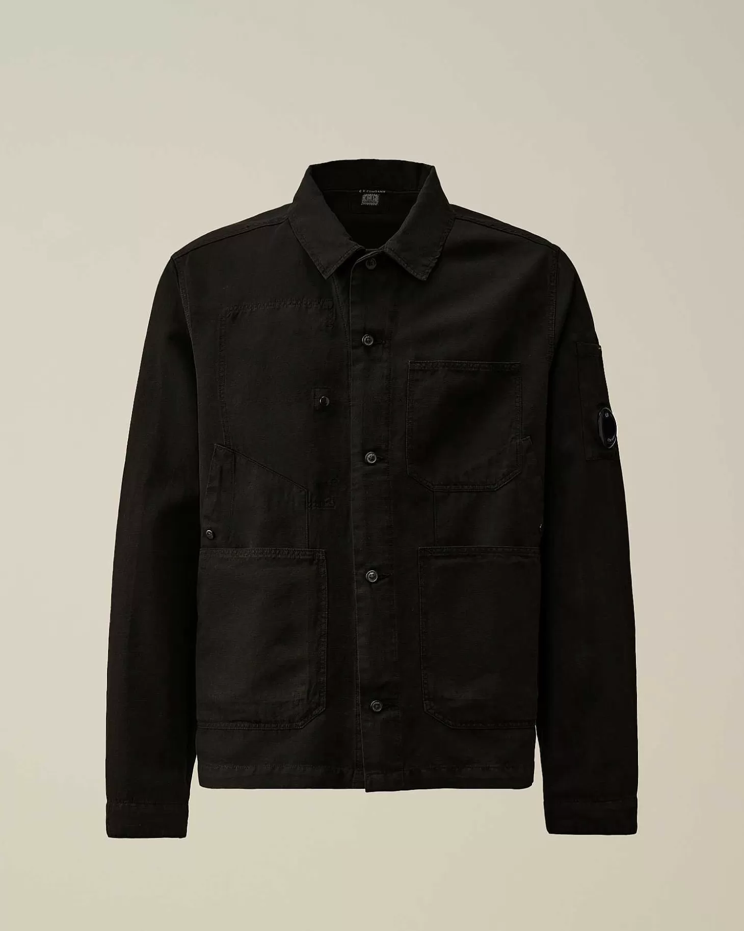 Homme C.P. Company Surchemises^Cotton/Linen Overshirt