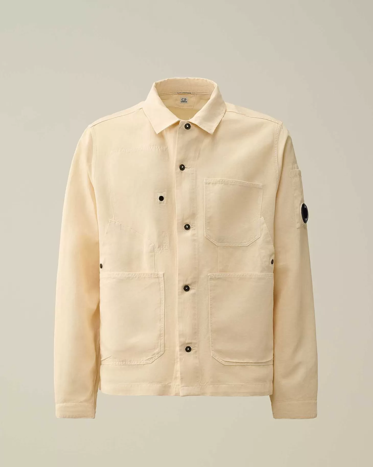 Homme C.P. Company Surchemises^Cotton/Linen Overshirt