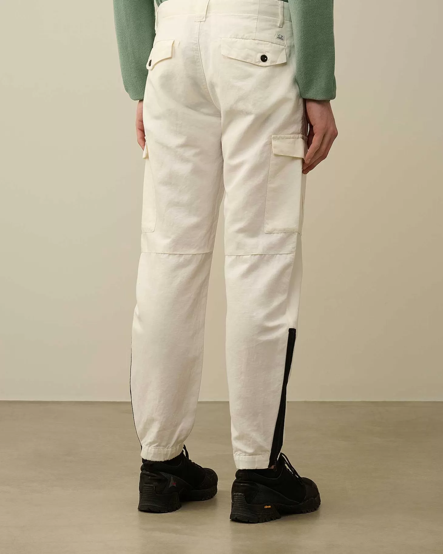 Homme C.P. Company Pantalons^Cotton/Linen Regular Cargo Pants