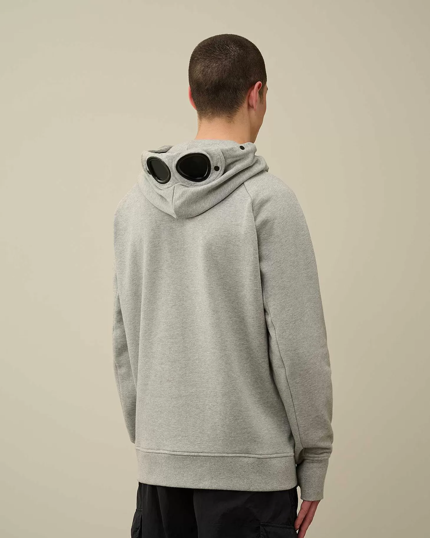 Homme C.P. Company Sweat-Shirts^Diagonal Raised Fleece Goggle Hoodie