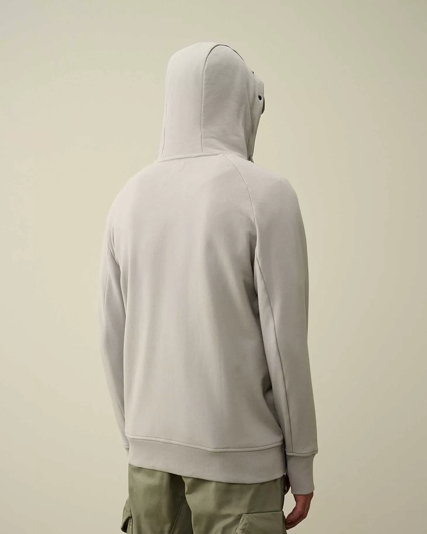 Homme C.P. Company Sweat-Shirts^Diagonal Raised Fleece Goggle Zipped Hoodie