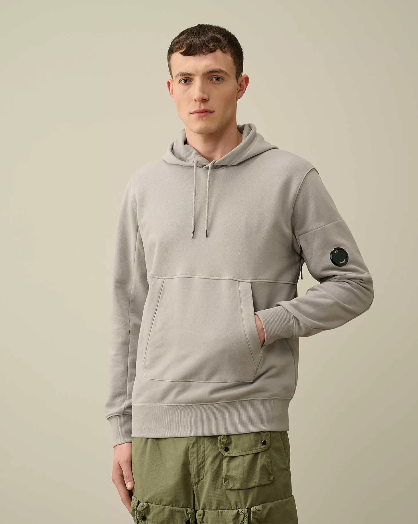 Homme C.P. Company Sweat-Shirts^Diagonal Raised Fleece Hoodie