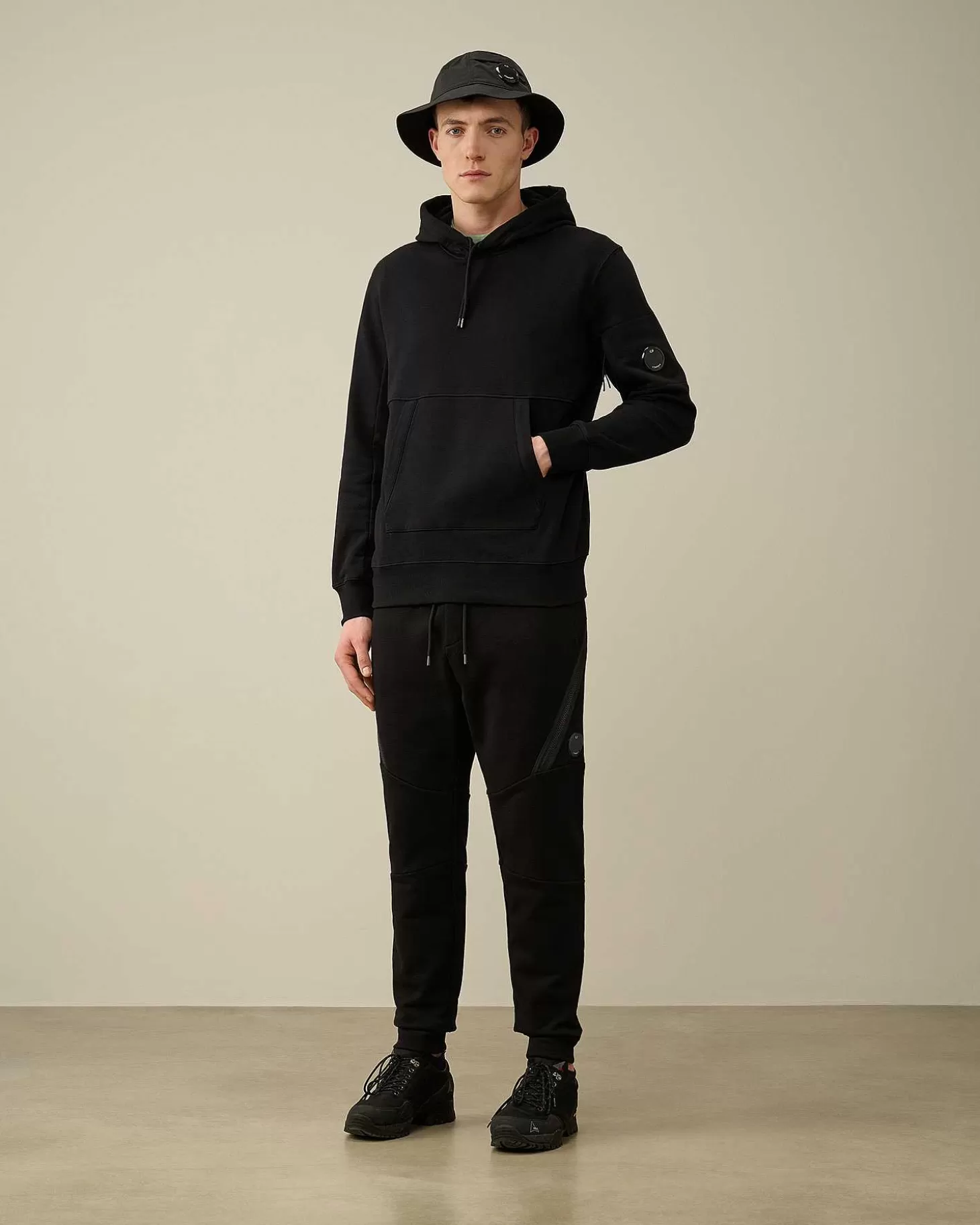 Homme C.P. Company Sweat-Shirts^Diagonal Raised Fleece Hoodie