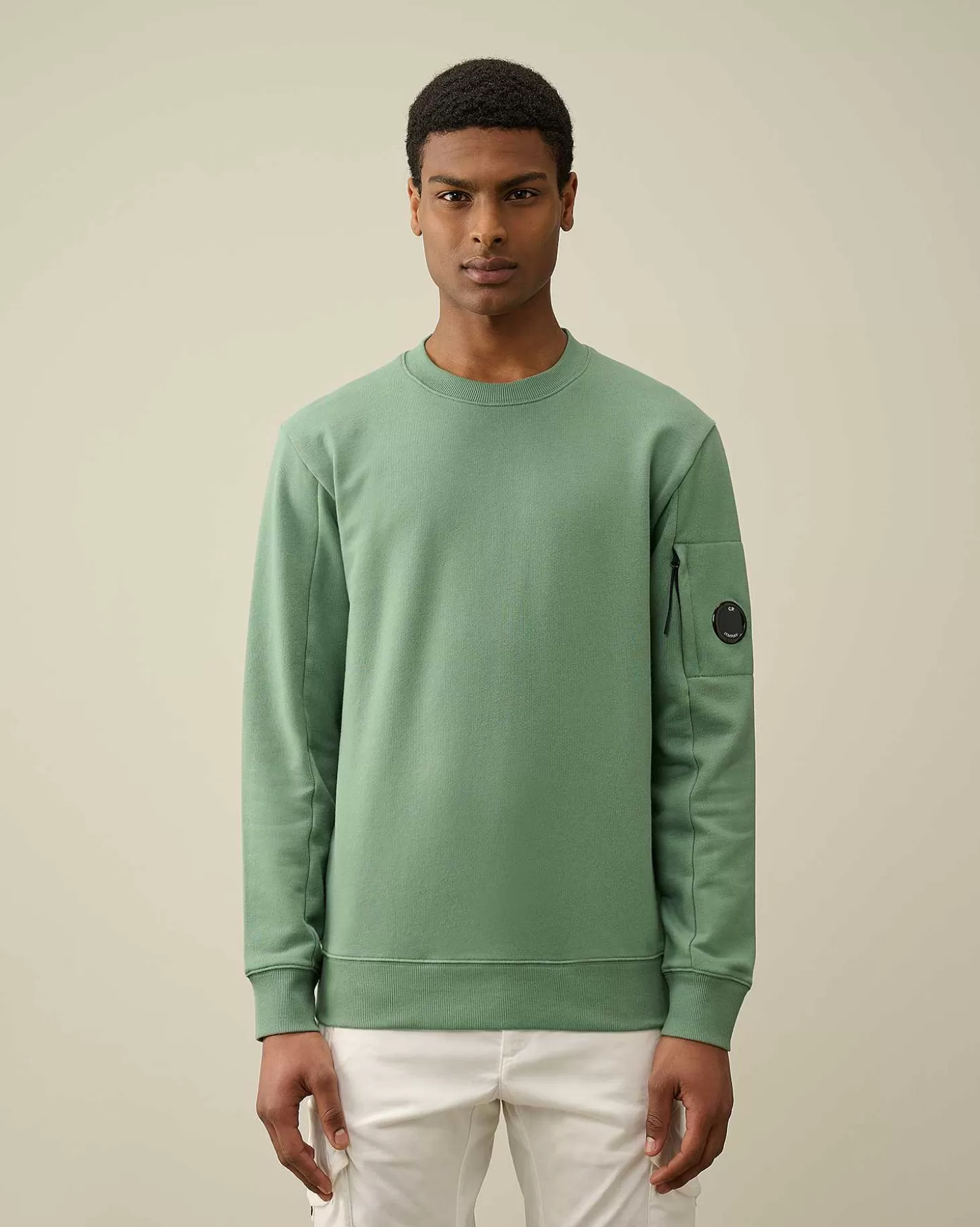 Homme C.P. Company Sweat-Shirts^Diagonal Raised Fleece Sweatshirt