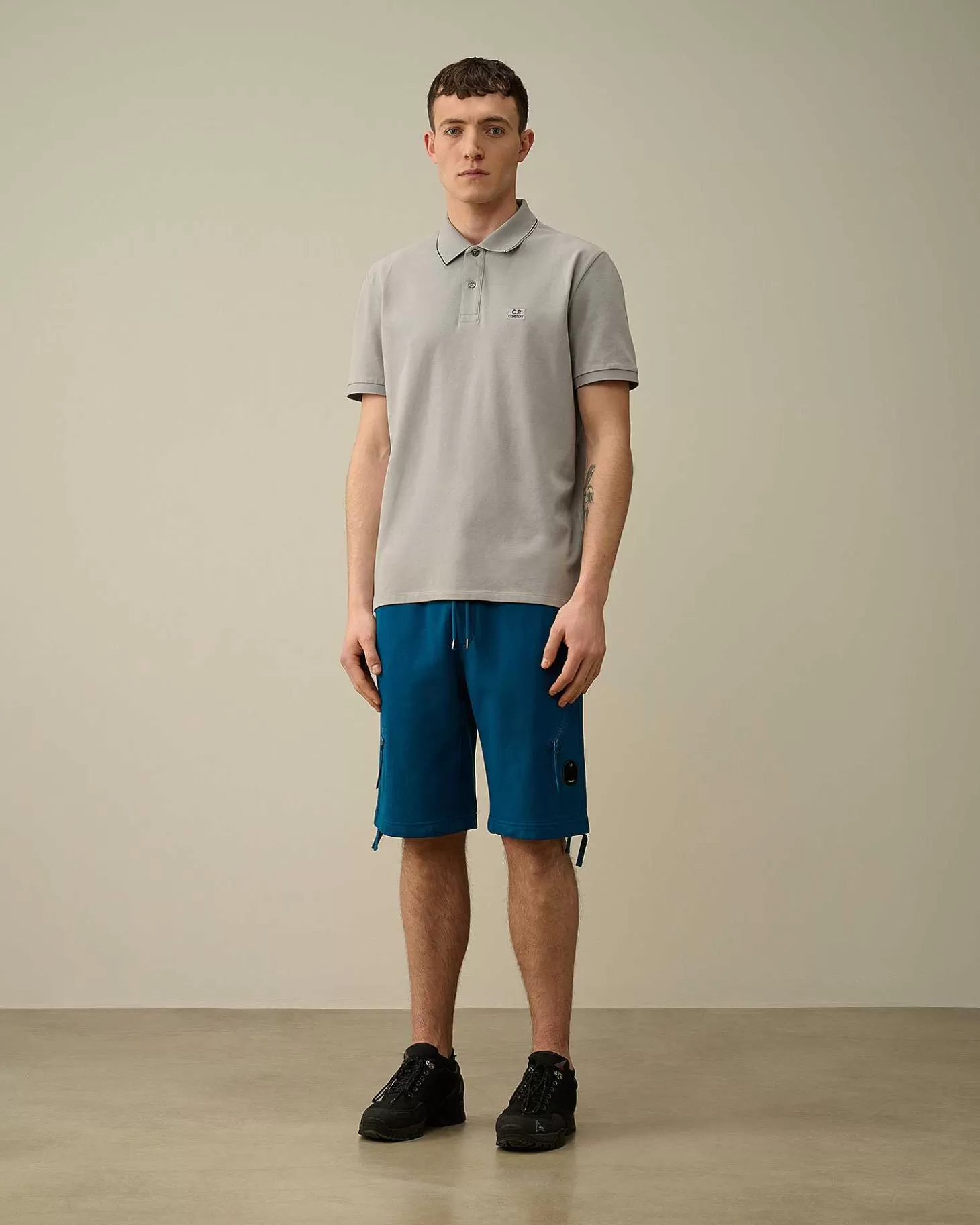 Homme C.P. Company Survêtements Et Shorts^Diagonal Raised Fleece Zipped Pocket Shorts