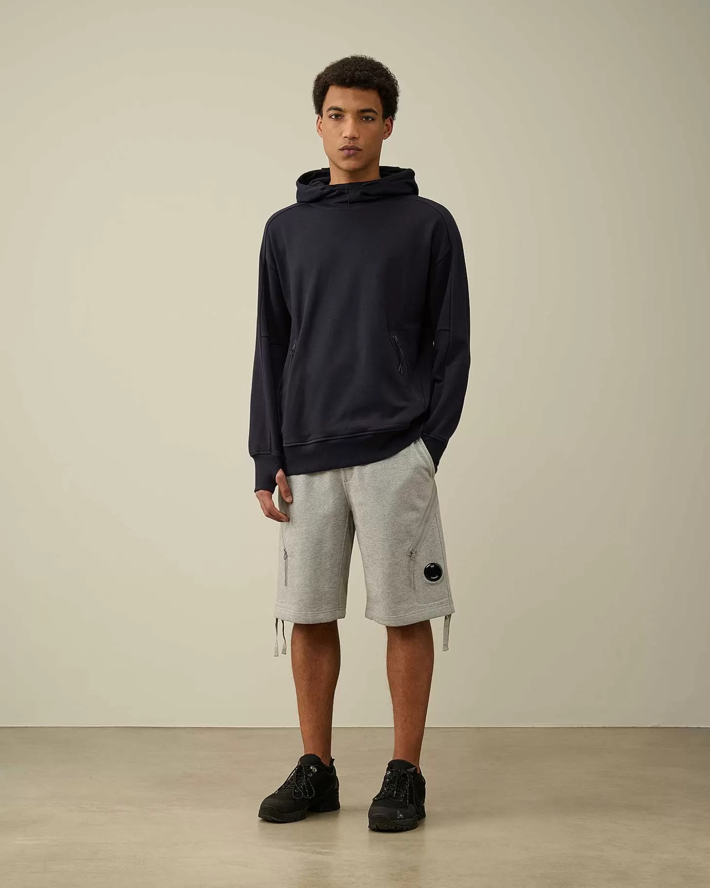 Homme C.P. Company Survêtements Et Shorts^Diagonal Raised Fleece Zipped Pocket Shorts