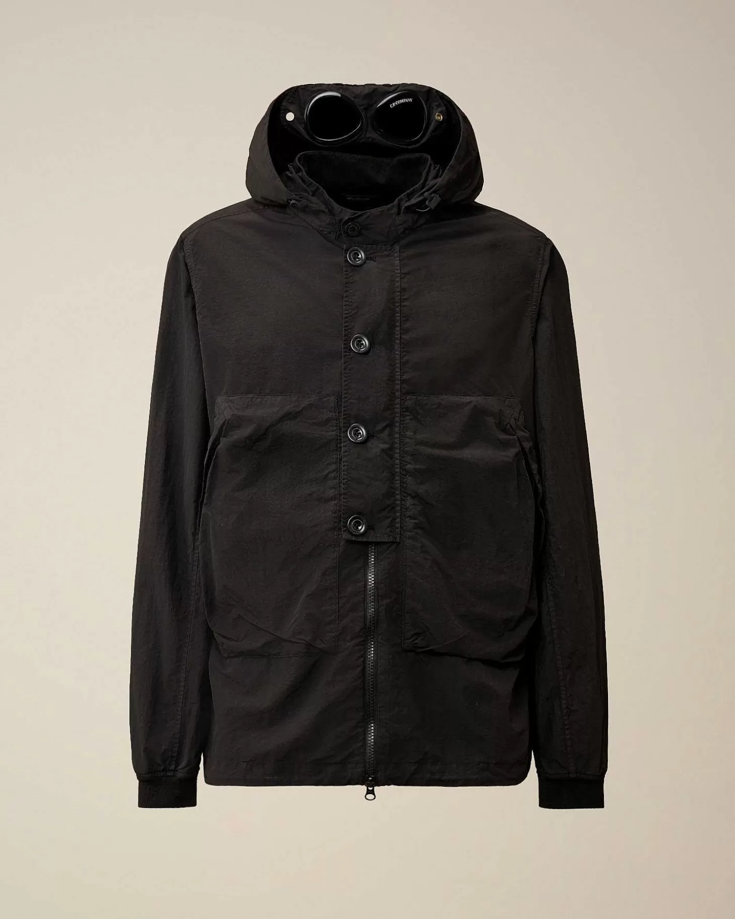 Homme C.P. Company Surchemises^Flatt Nylon Goggle Overshirt