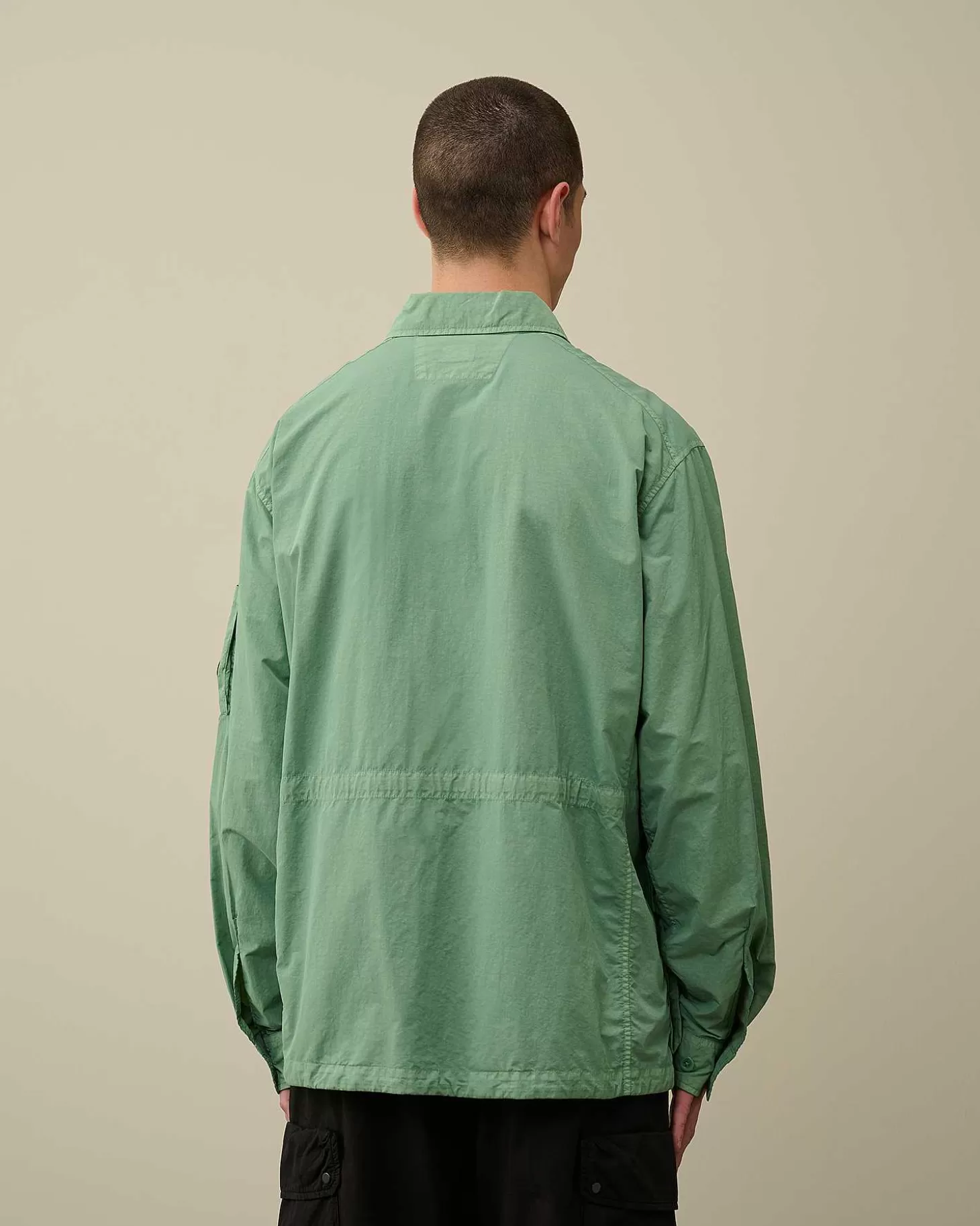 Homme C.P. Company Surchemises^Flatt Nylon Utility Overshirt