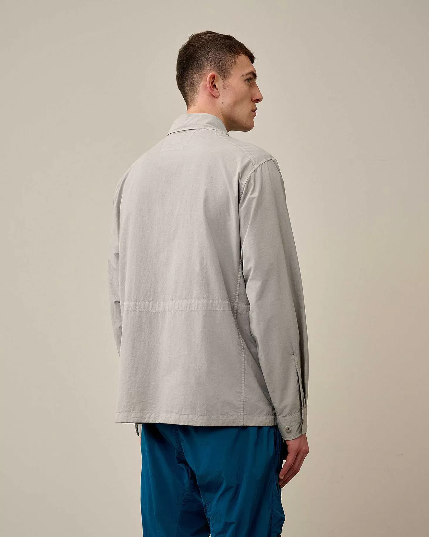 Homme C.P. Company Surchemises^Flatt Nylon Utility Overshirt