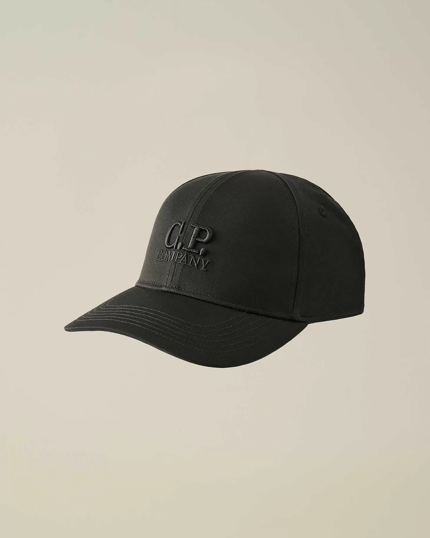 Homme C.P. Company Chapeaux^Gabardine Logo Cap