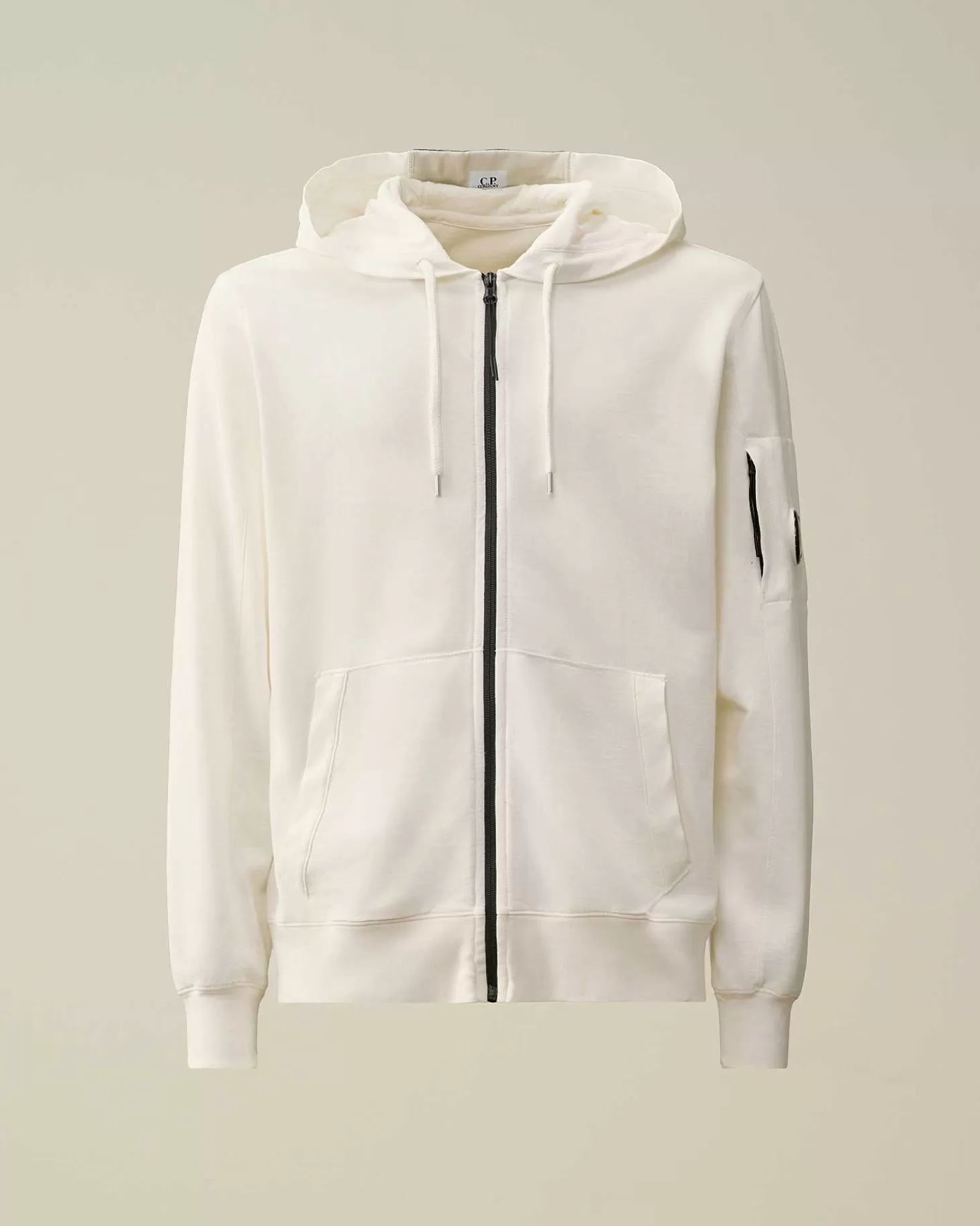 Homme C.P. Company Sweat-Shirts^Light Fleece Zipped Hoodie