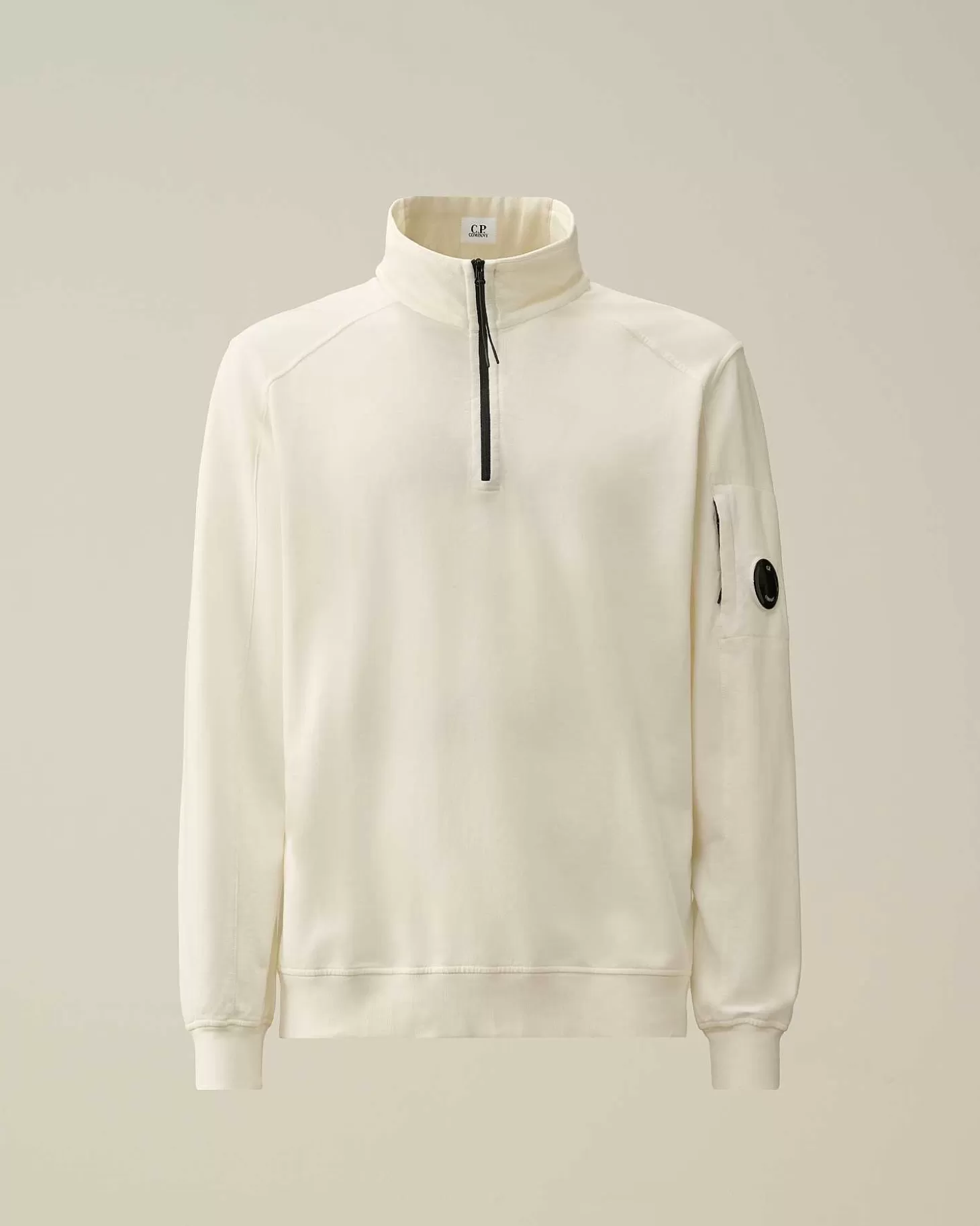 Homme C.P. Company Sweat-Shirts^Light Fleece Zipped Sweatshirt