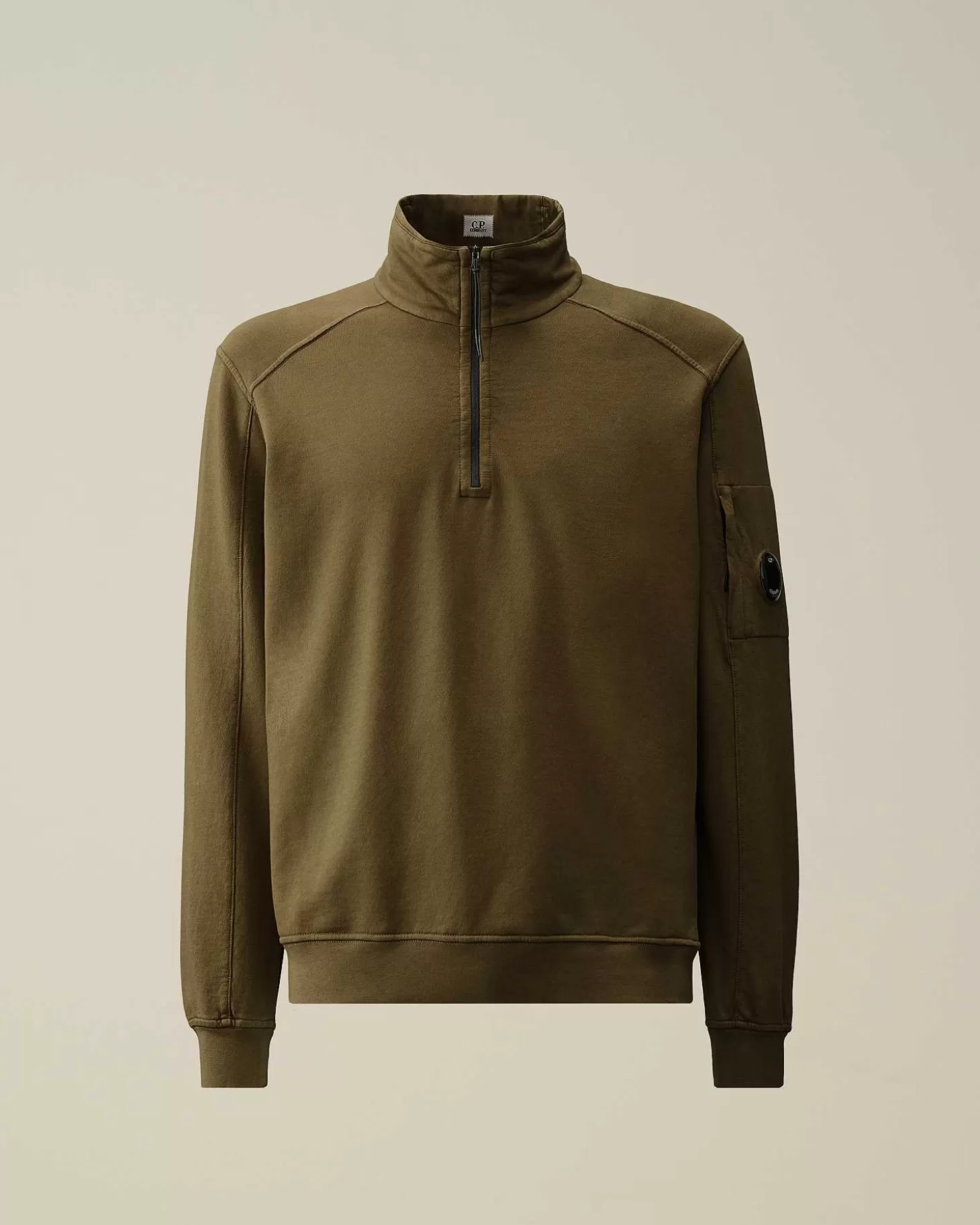 Homme C.P. Company Sweat-Shirts^Light Fleece Zipped Sweatshirt