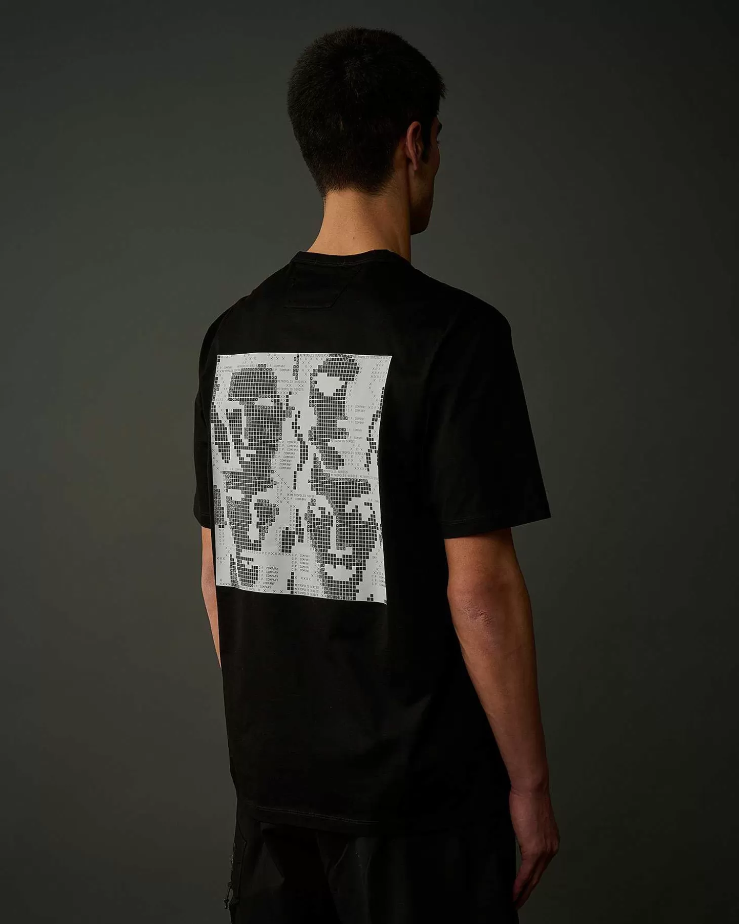 Homme C.P. Company Metropolis Series^Metropolis Series Mercerized Jersey Graphic Face T-Shirt