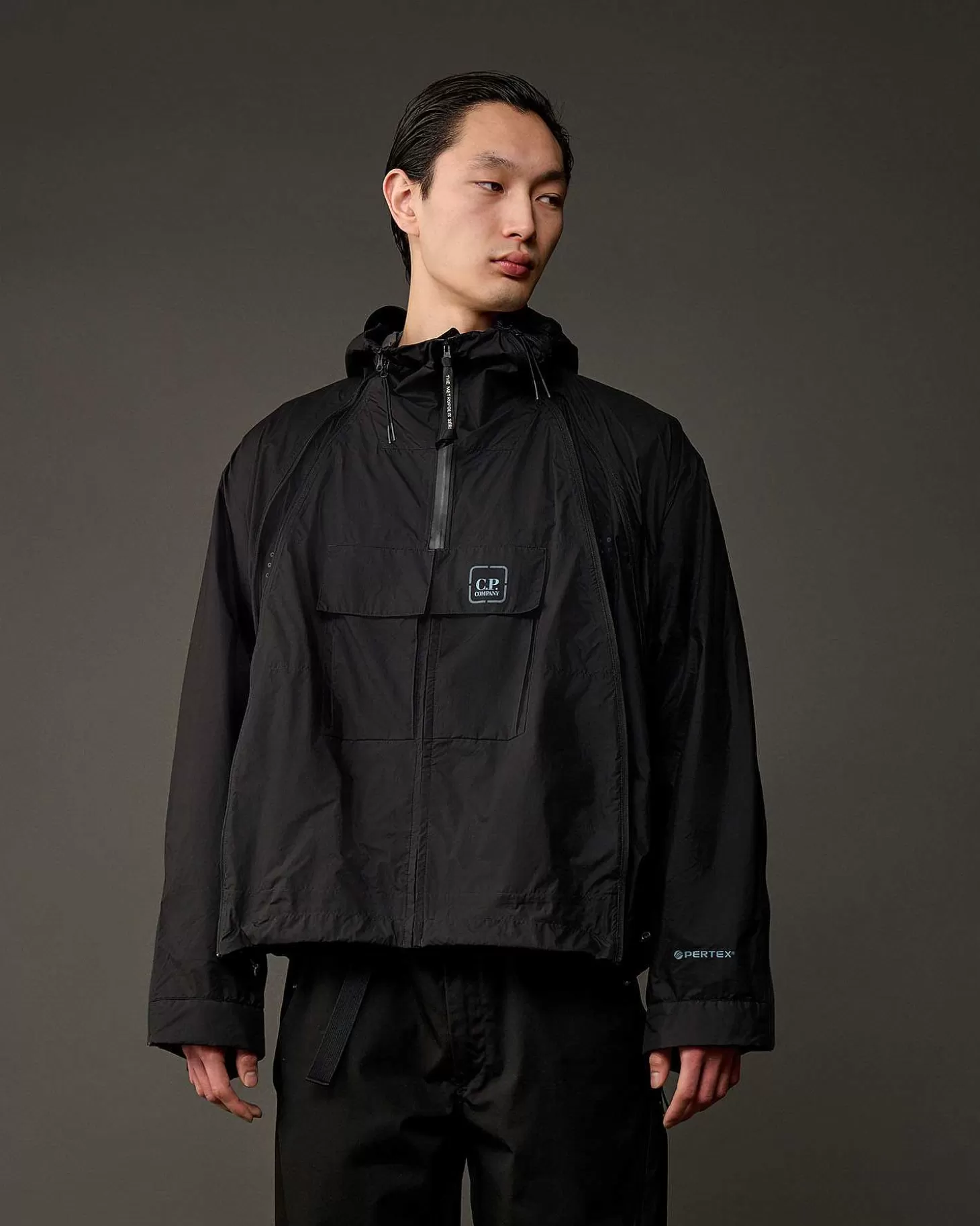 Homme C.P. Company Metropolis Series^Metropolis Series Pertex Hooded Bloom Jacket