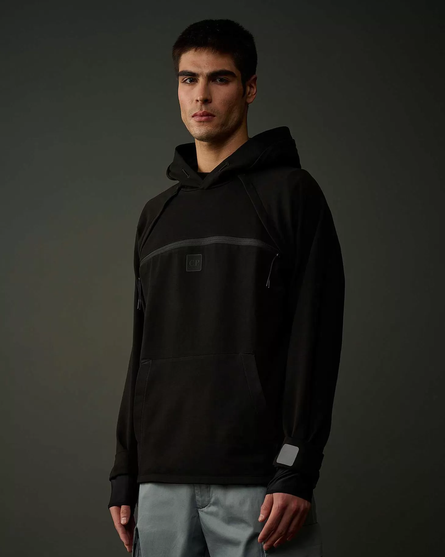 Homme C.P. Company Metropolis Series^Metropolis Series Stretch Fleece Hoodie