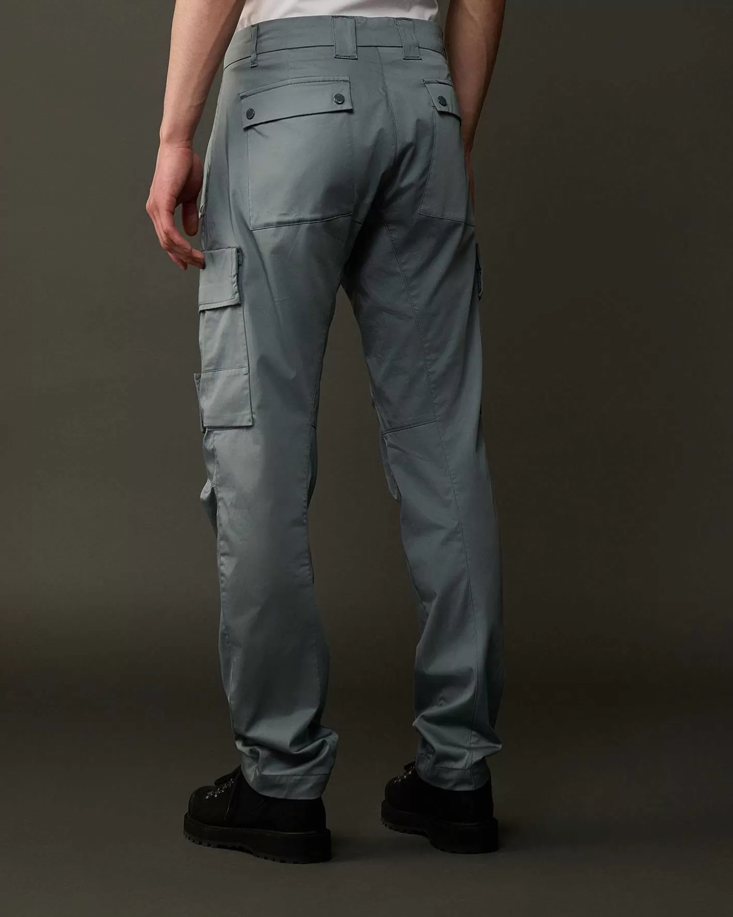 Homme C.P. Company Metropolis Series^Metropolis Series Stretch Sateen Ergonomic Cargo Pants