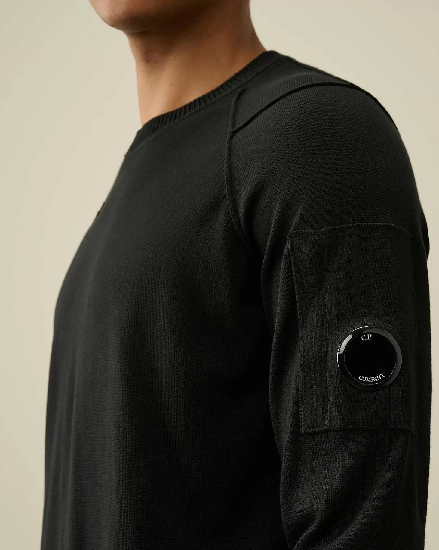 Homme C.P. Company Pulls^Sea Island Lens Knit