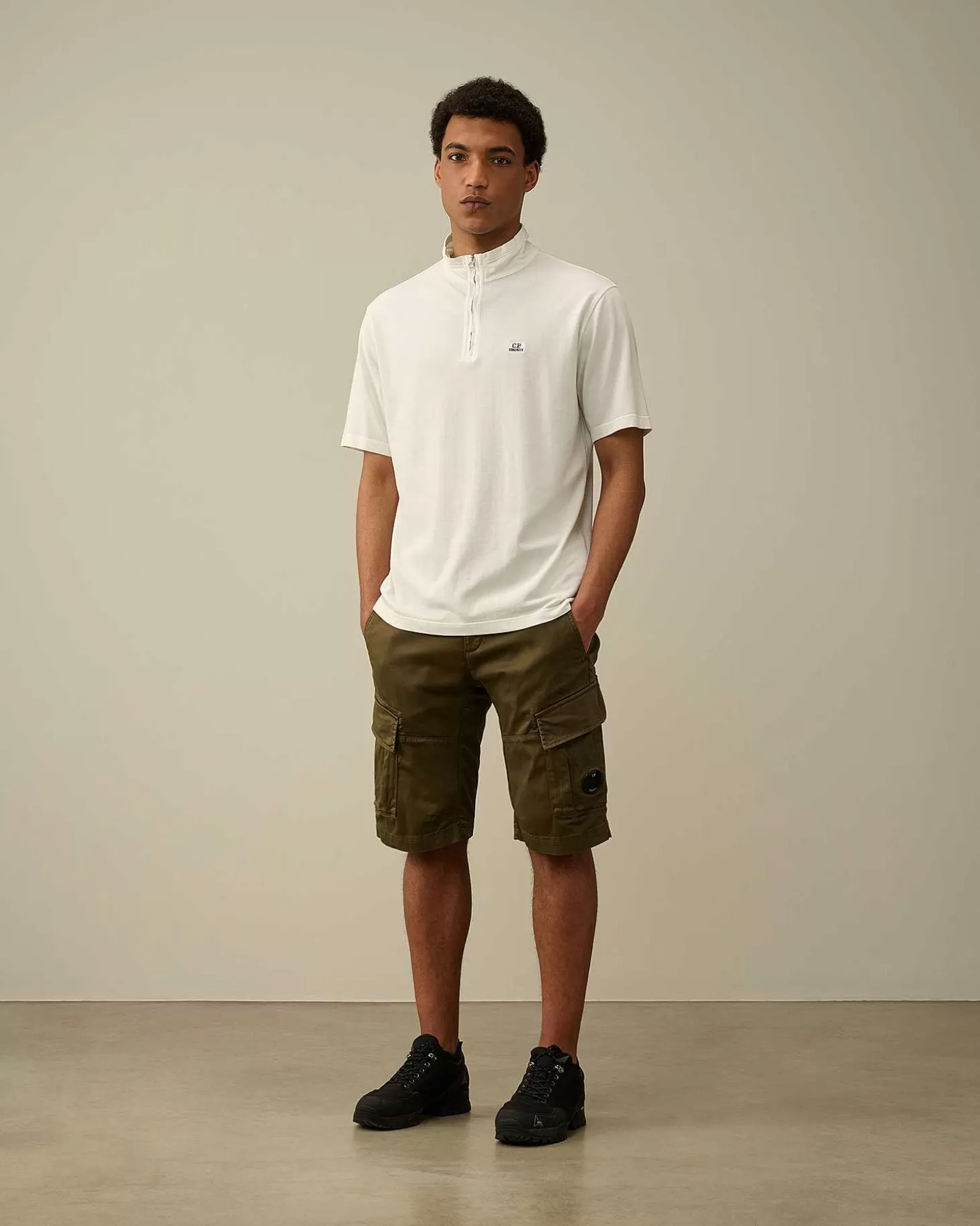 Homme C.P. Company Survêtements Et Shorts^Stretch Sateen Cargo Shorts