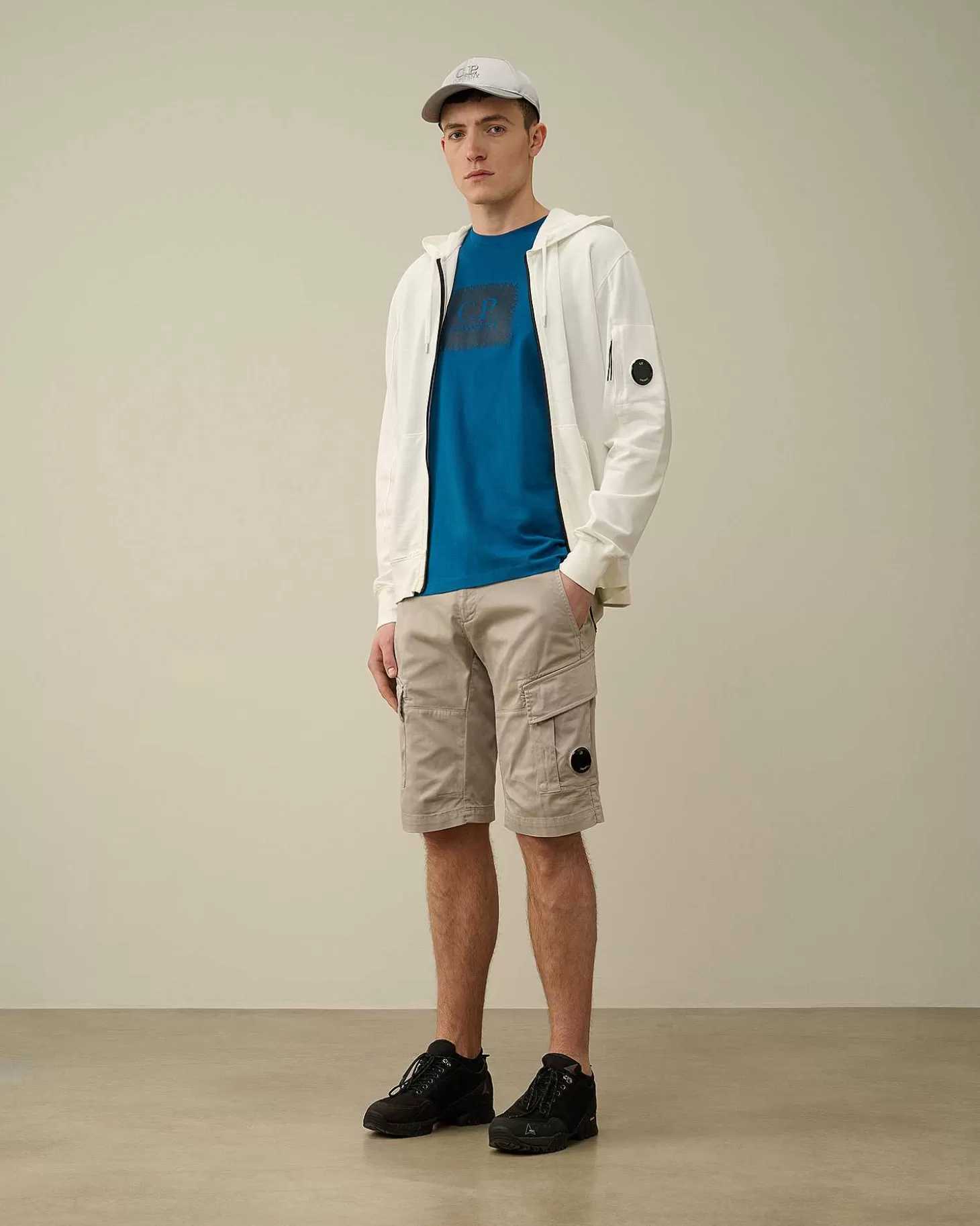 Homme C.P. Company Survêtements Et Shorts^Stretch Sateen Cargo Shorts