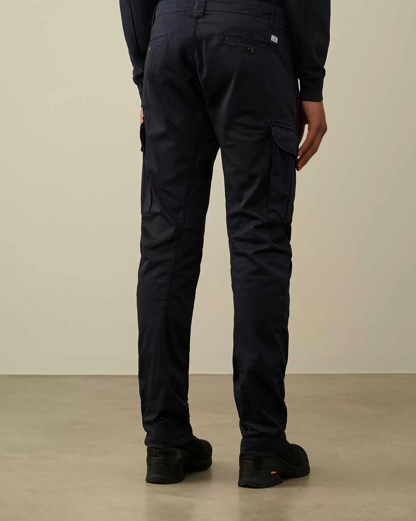 Homme C.P. Company Pantalons^Stretch Sateen Ergonomic Logo Cargo Pants