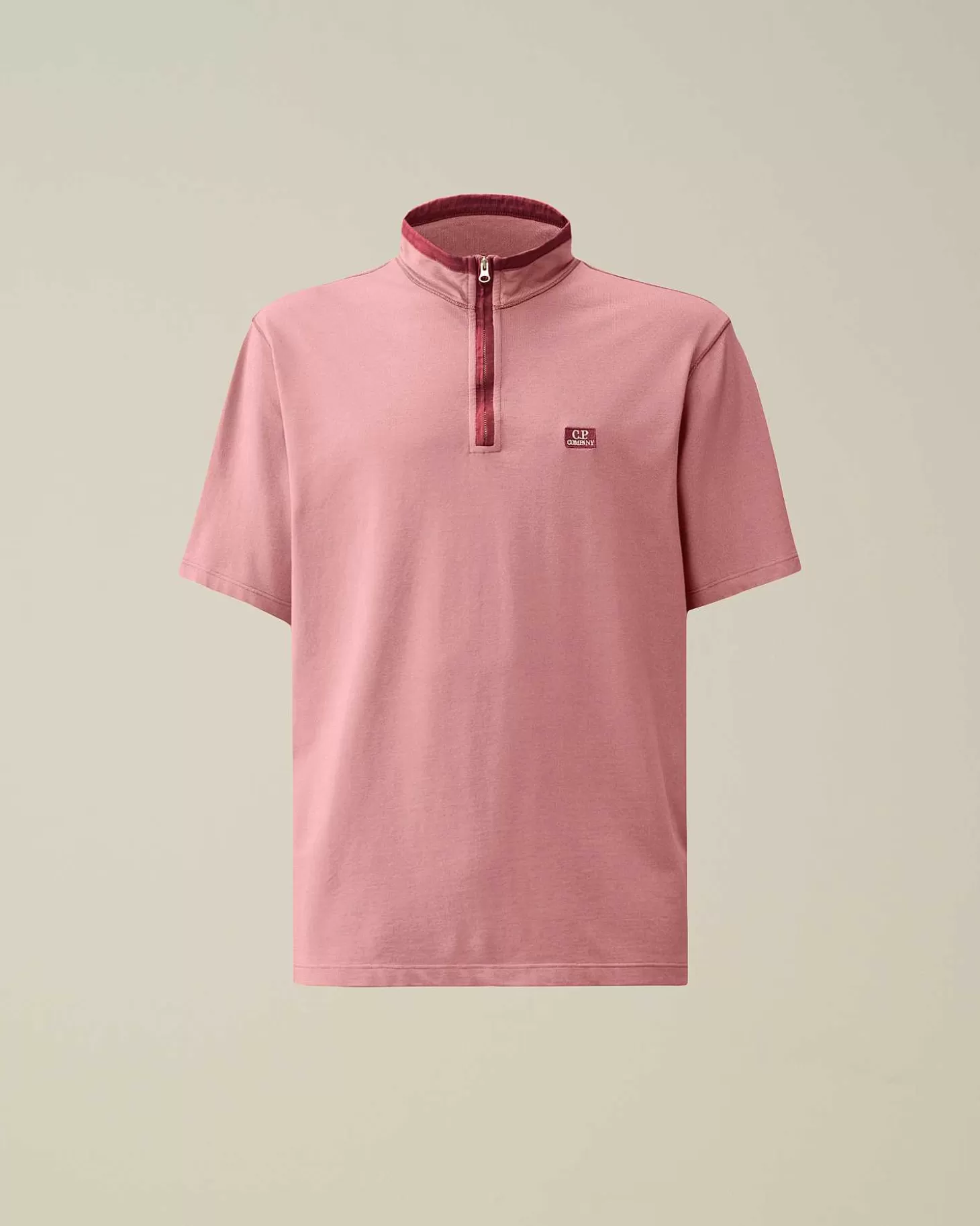 Homme C.P. Company T-Shirts Et Polos^Tacting Piquet Zipped Polo Shirt