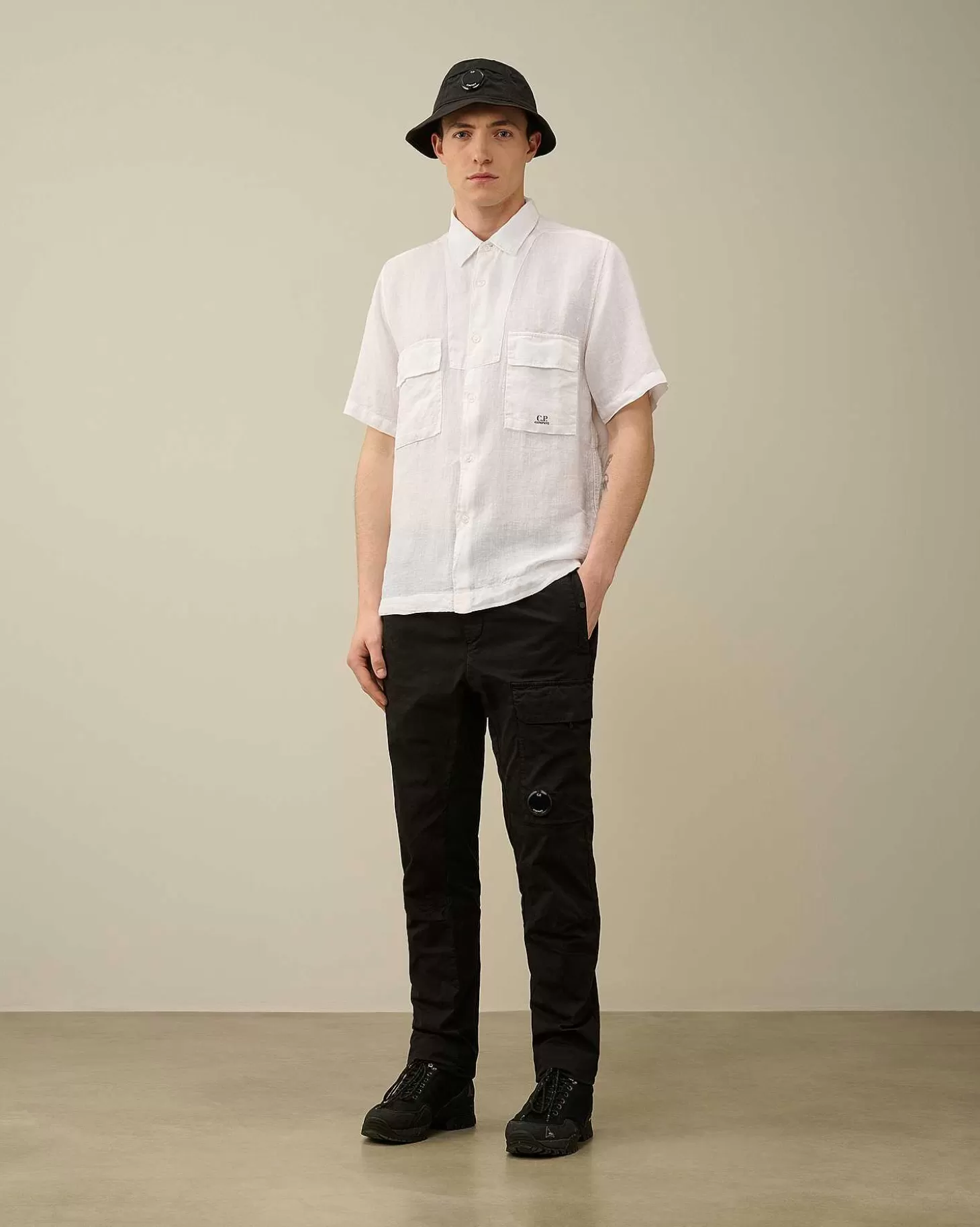 Homme C.P. Company Pantalons^Twill Stretch Regular Utility Cargo Pants