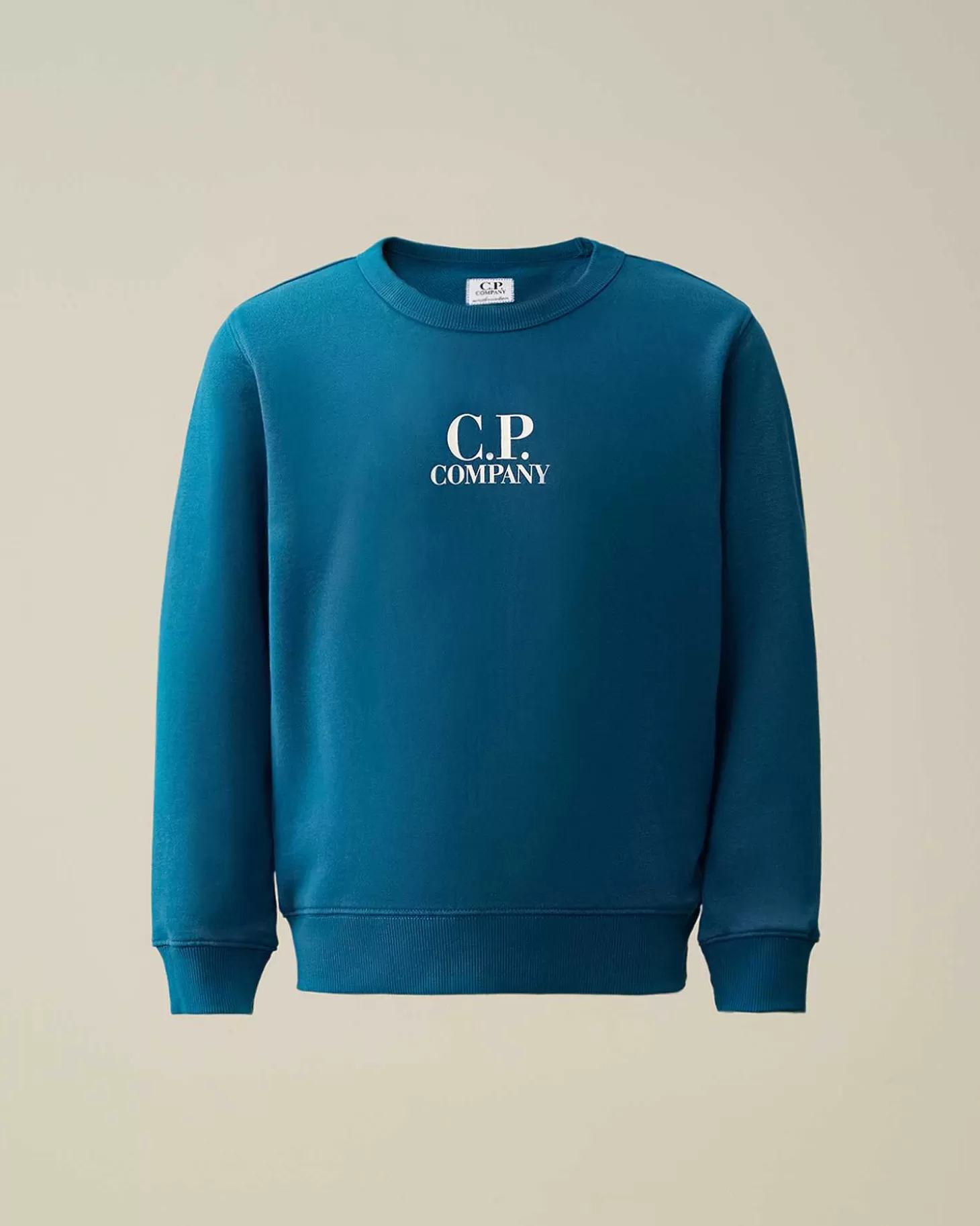 Kids C.P. Company Vêtements 10-14 Ans^U16 Basic Fleece Logo Sweatshirt