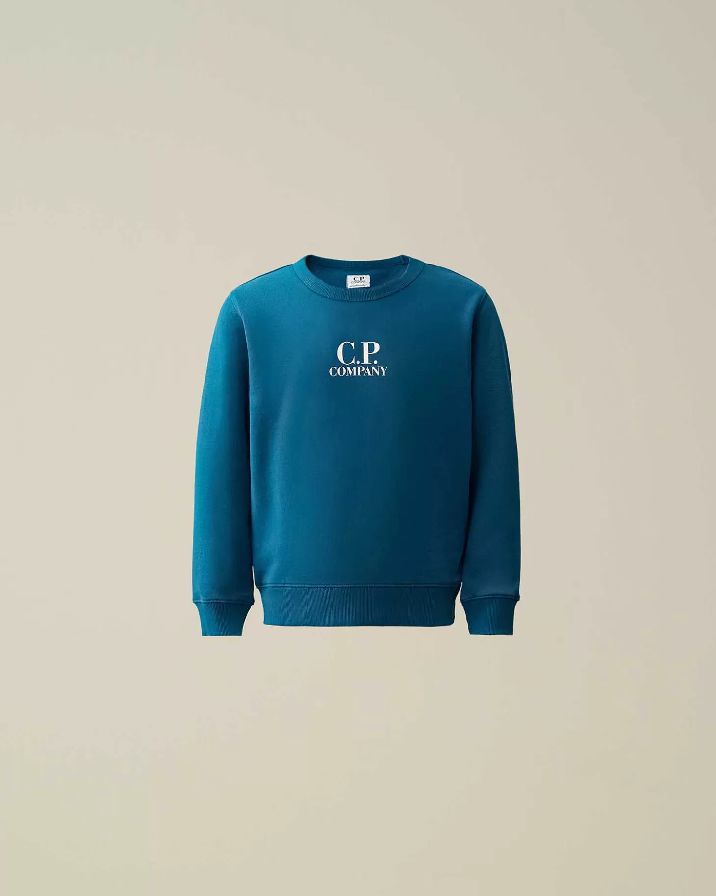 Kids C.P. Company Vêtements 2-3 Ans^U16 Basic Fleece Logo Sweatshirt