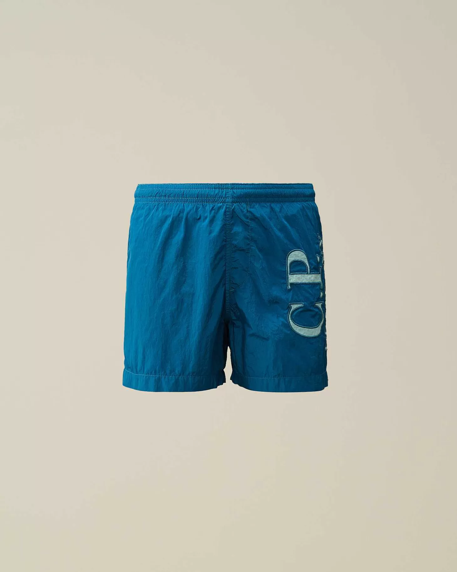 Kids C.P. Company Vêtements 4-8 Ans^U16 Chrome-R Logo Print Swim Shorts