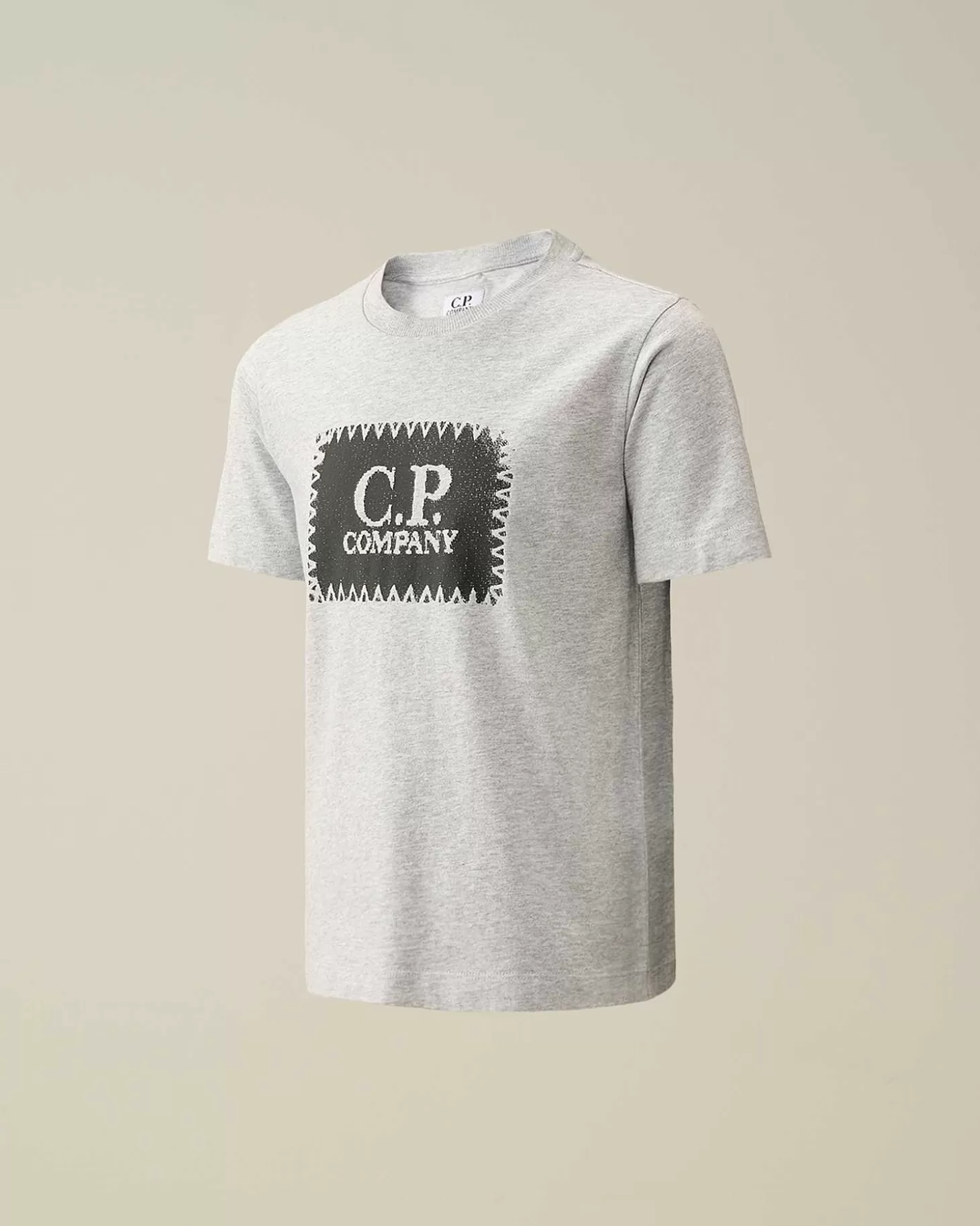 Kids C.P. Company Vêtements 10-14 Ans^U16 Cotton Jersey 30/1 Label Style Logo T-Shirt