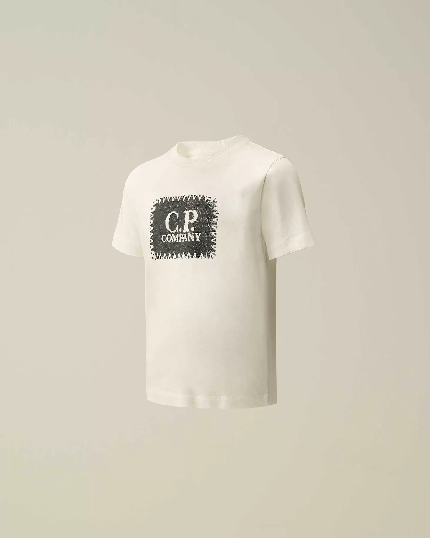 Kids C.P. Company Vêtements 4-8 Ans^U16 Cotton Jersey 30/1 Label Style Logo T-Shirt