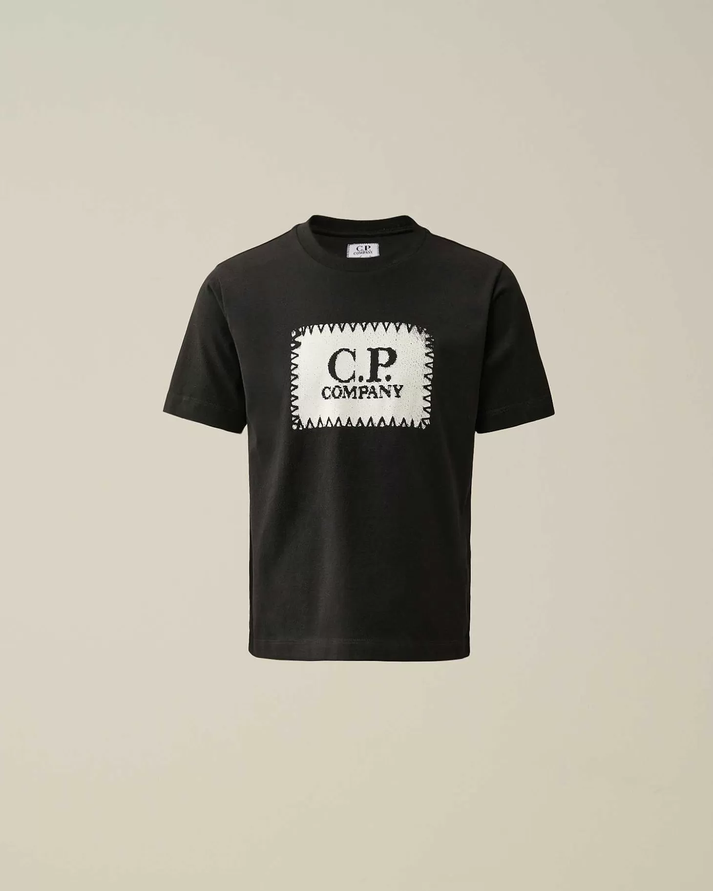 Kids C.P. Company Vêtements 4-8 Ans^U16 Cotton Jersey 30/1 Label Style Logo T-Shirt